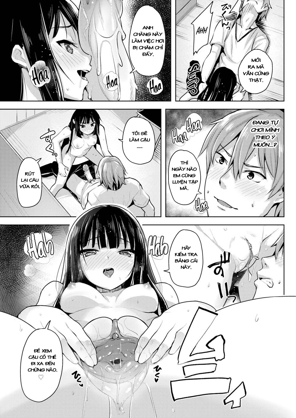 Đọc truyện hentai Yawahada Ecchi Make Love With Tender Skin (Trọn bộ) Chap 5: Fuck ♥ and ♥ Learn