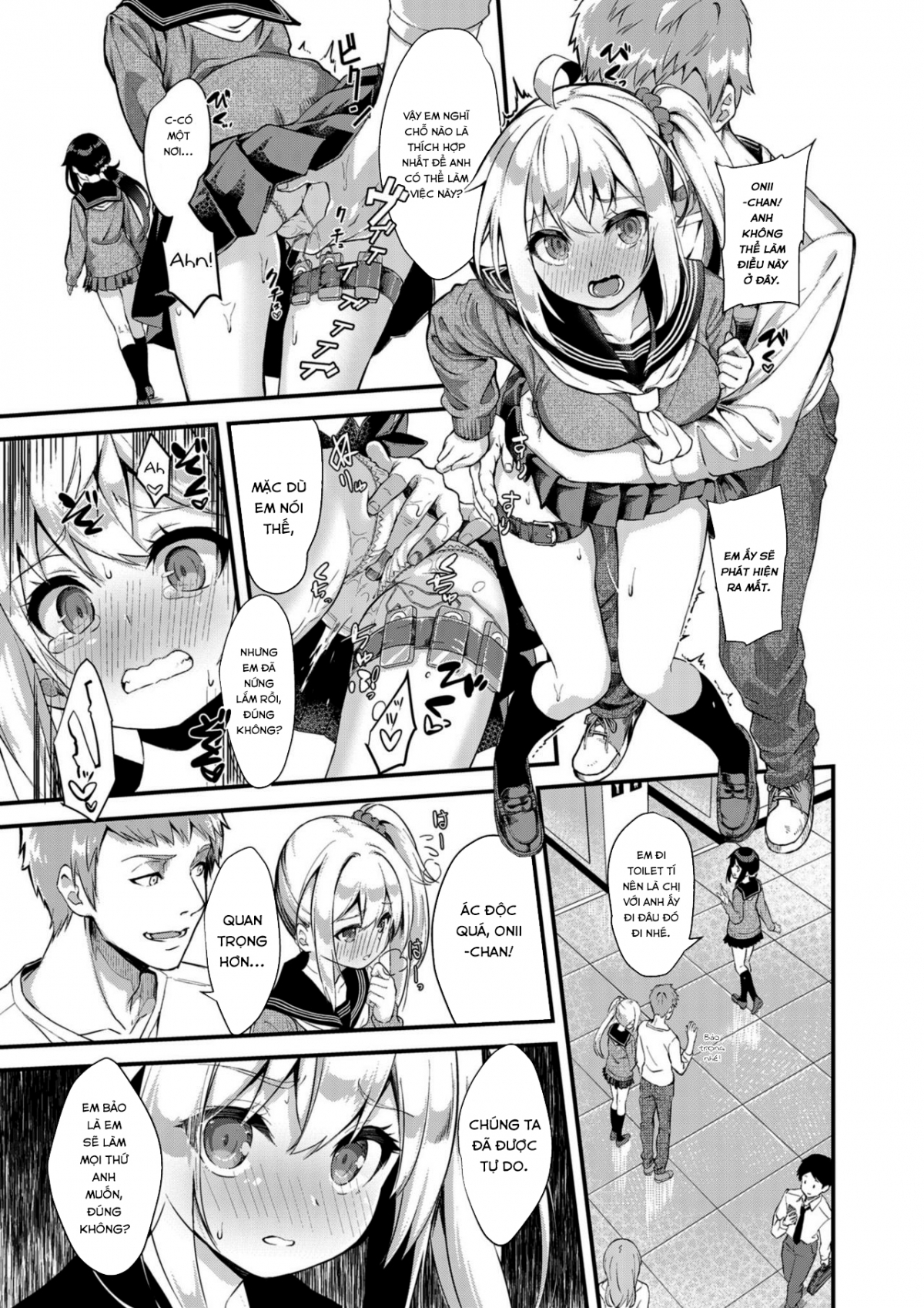Đọc truyện hentai Thụ tinh cho em gái. Chap 2: Mần thịt Tsukimiya Mirai