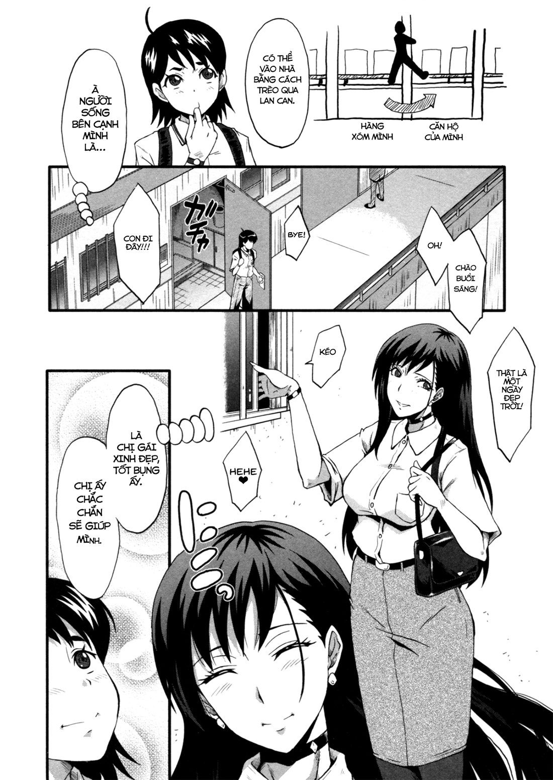 Đọc truyện hentai Chị hàng xóm tốt bụng Oneshot