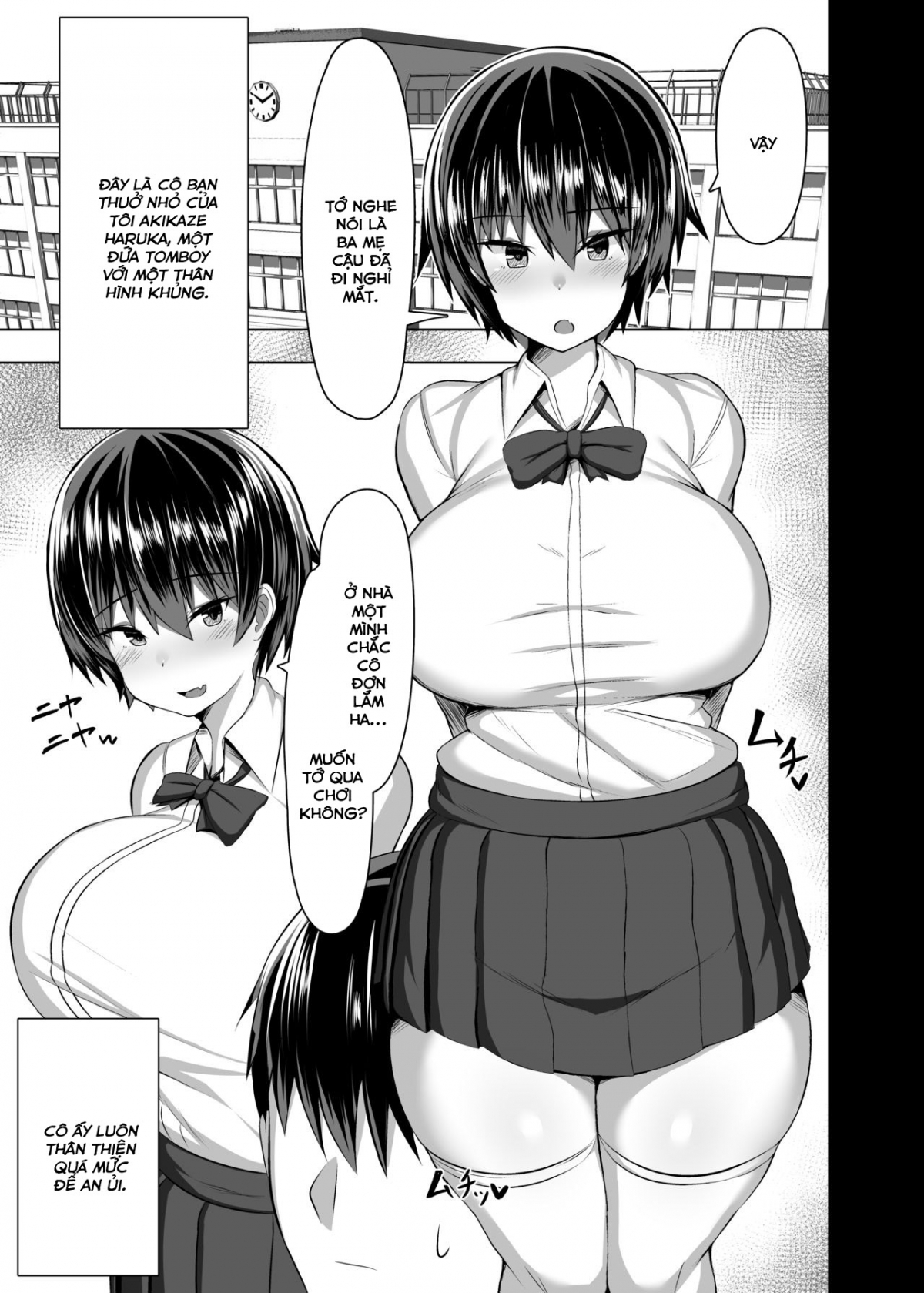 Đọc truyện hentai Con bạn nối khố có bộ ngực hơn 1m - Oneshot