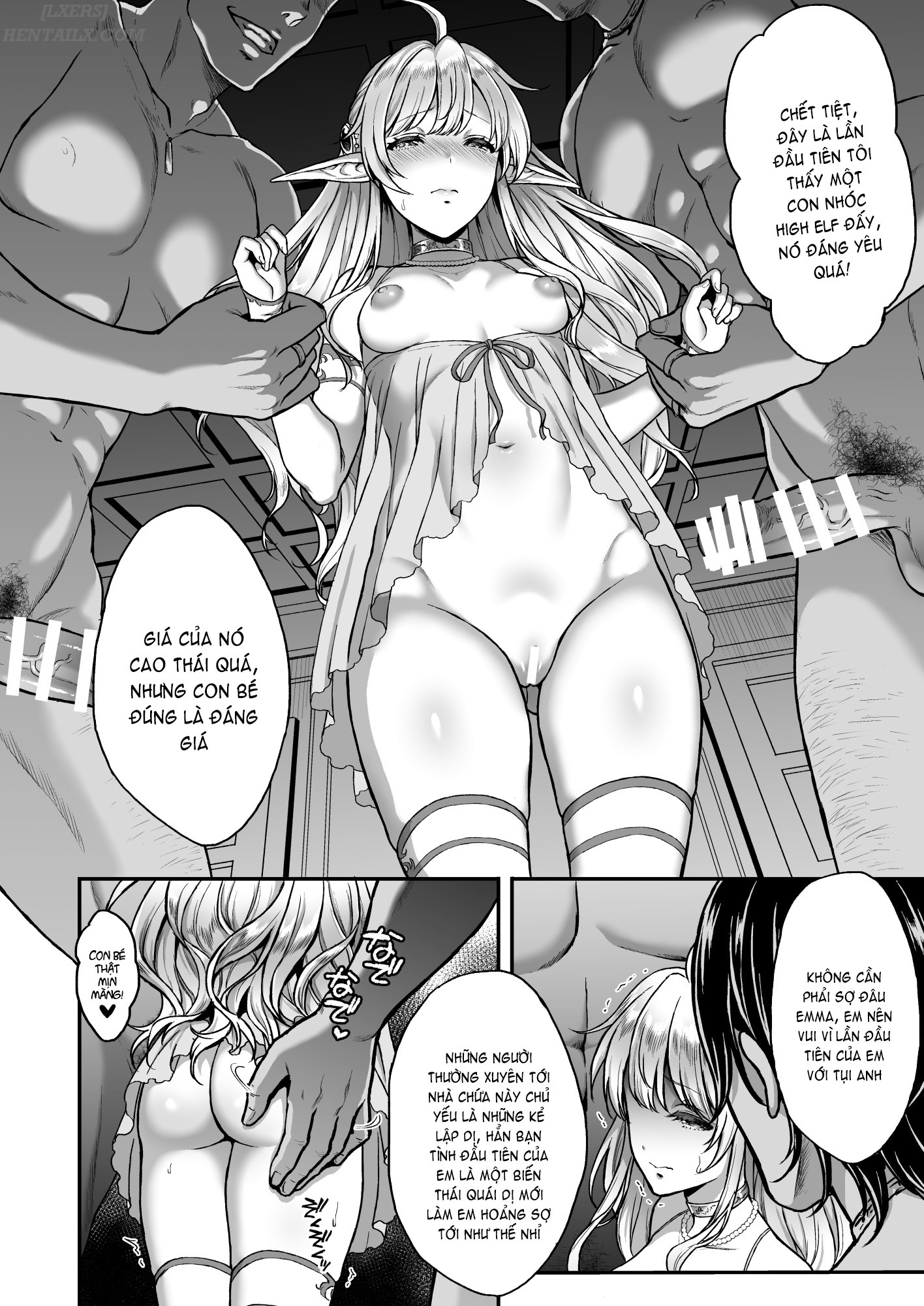 Đọc truyện hentai Tasogare No Shou Elf Chap 2