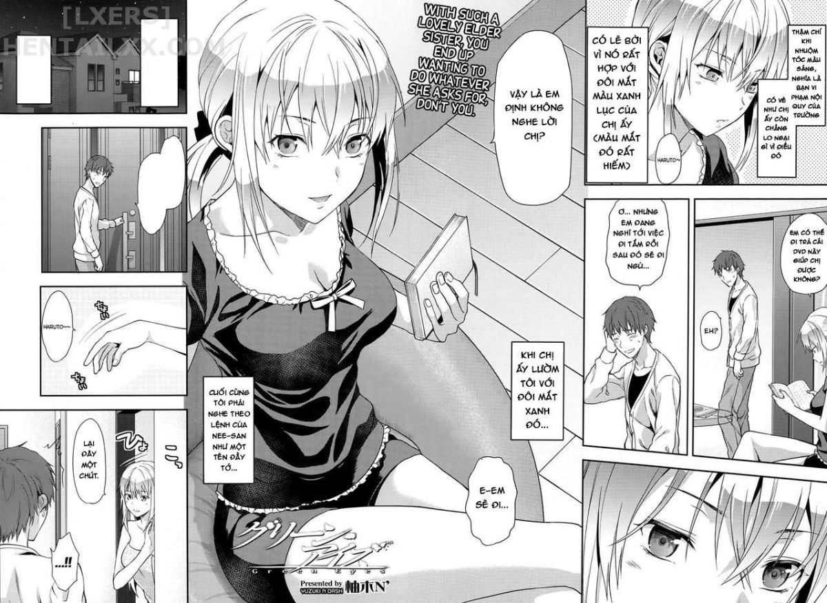 Đọc truyện hentai Ane Kyun! ~My Sweet Sweet Elder Sister~ Chap 4 Green Eyes