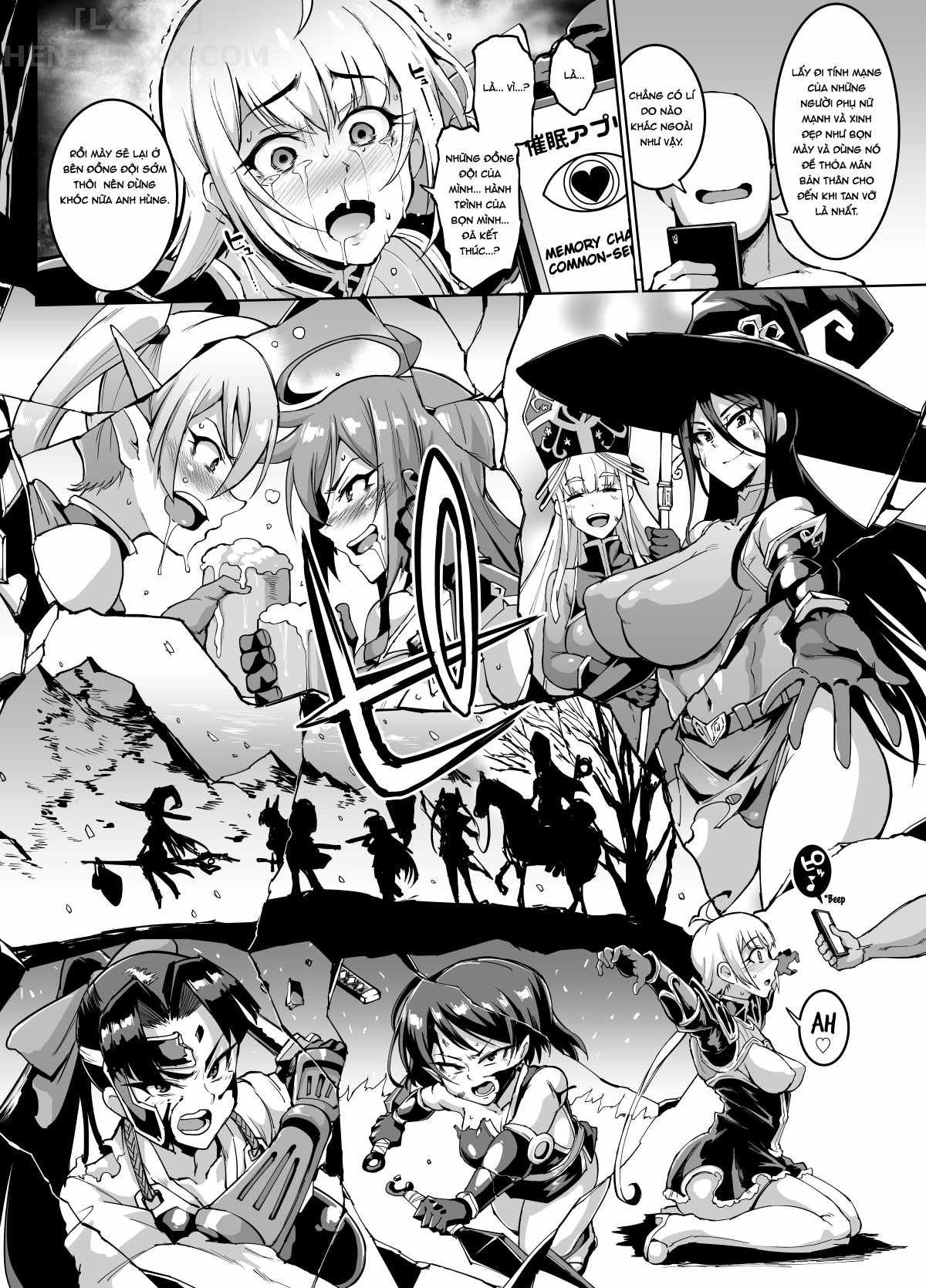 Đọc truyện hentai Hypno App Fantasia Chap 2