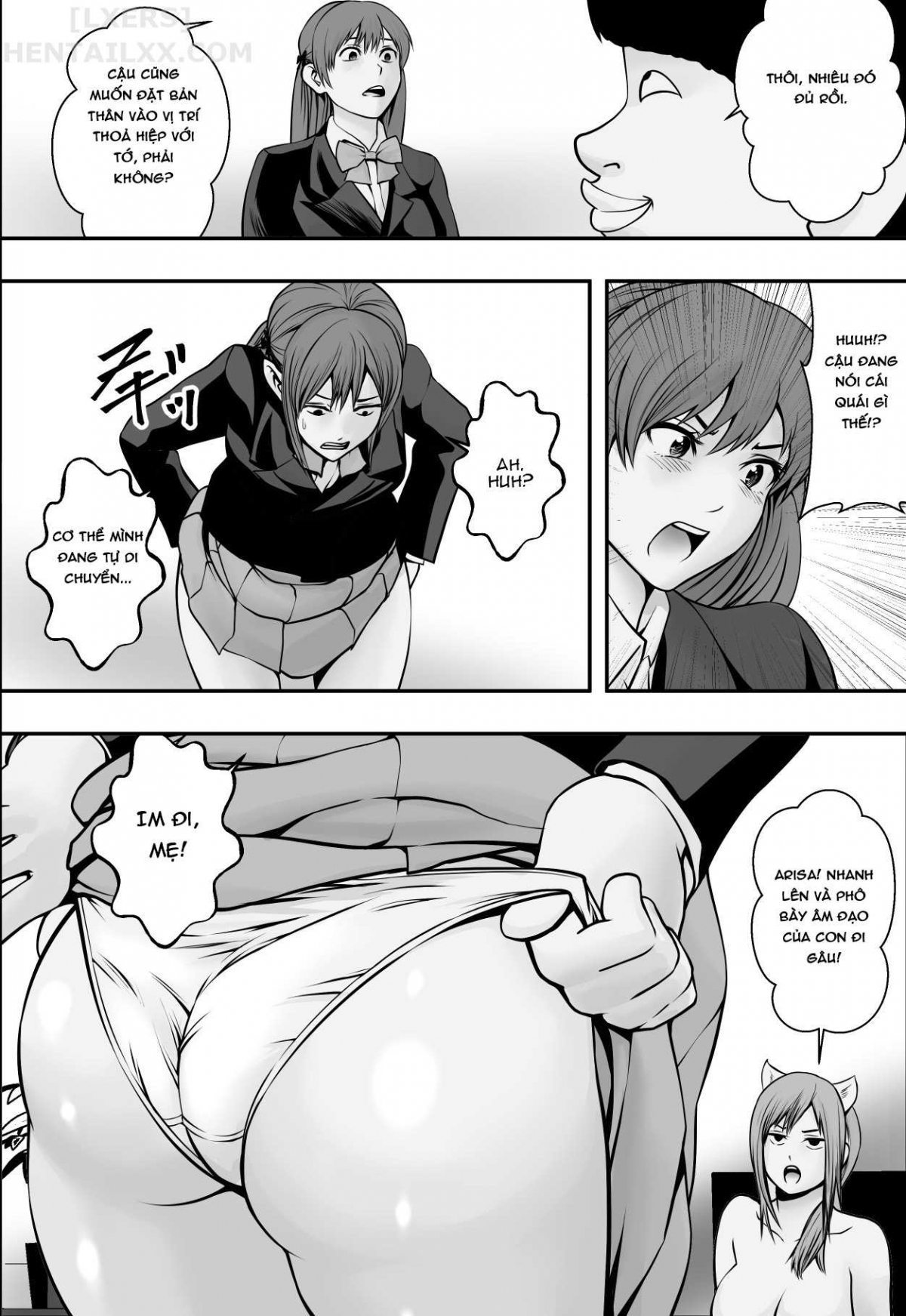 Đọc truyện hentai Mẹ thành chó, con gái thành chậu hoa. Oneshot