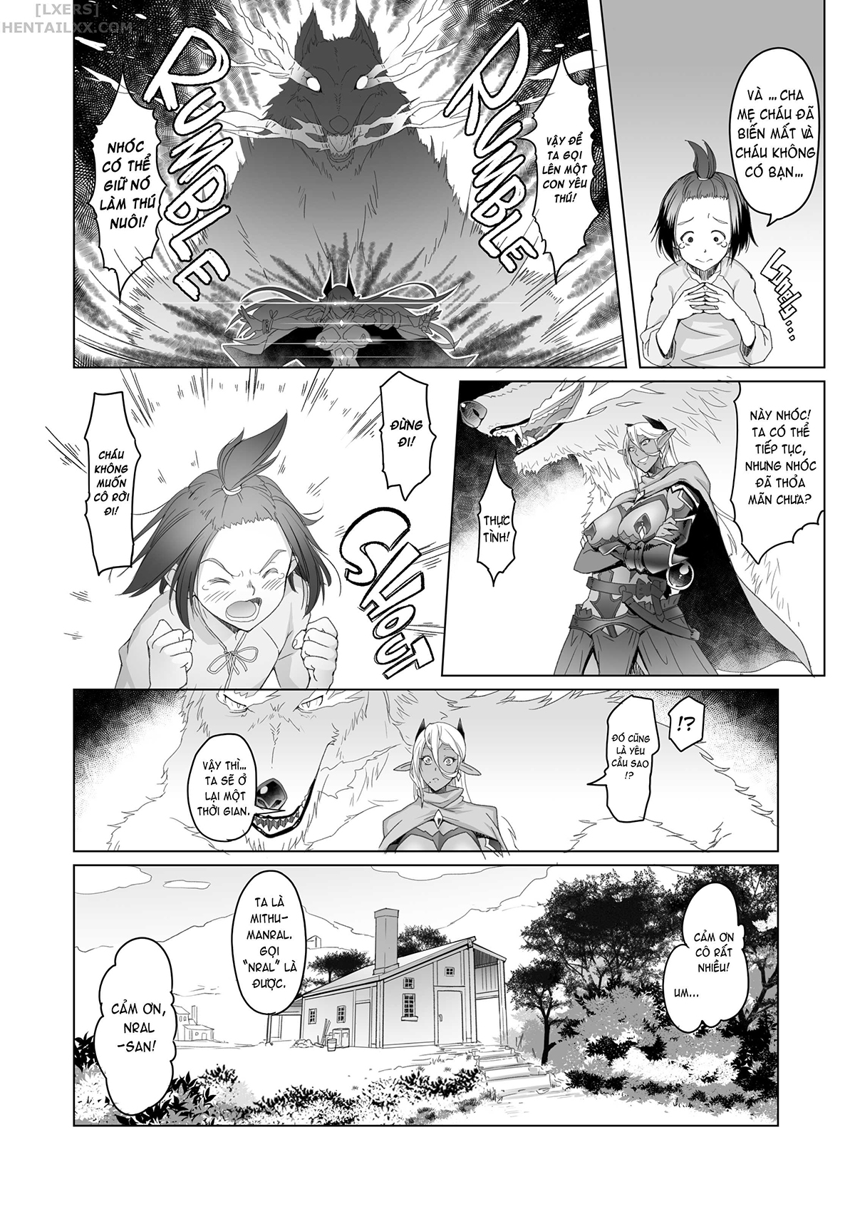 Đọc truyện hentai Maidens of Steel - Chap 11 - Sable Ears and 10,000 Good Deeds - END