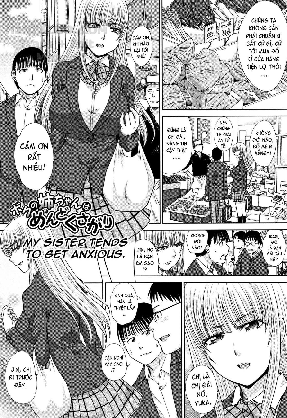 Đọc truyện hentai Mother and Younger Sister Chap 7