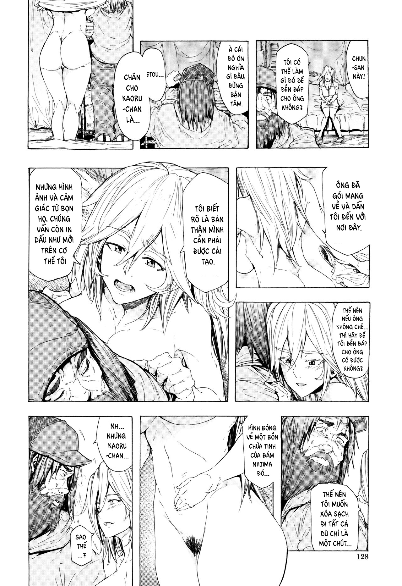 Đọc truyện hentai Juurin no Ame Chap 4.1