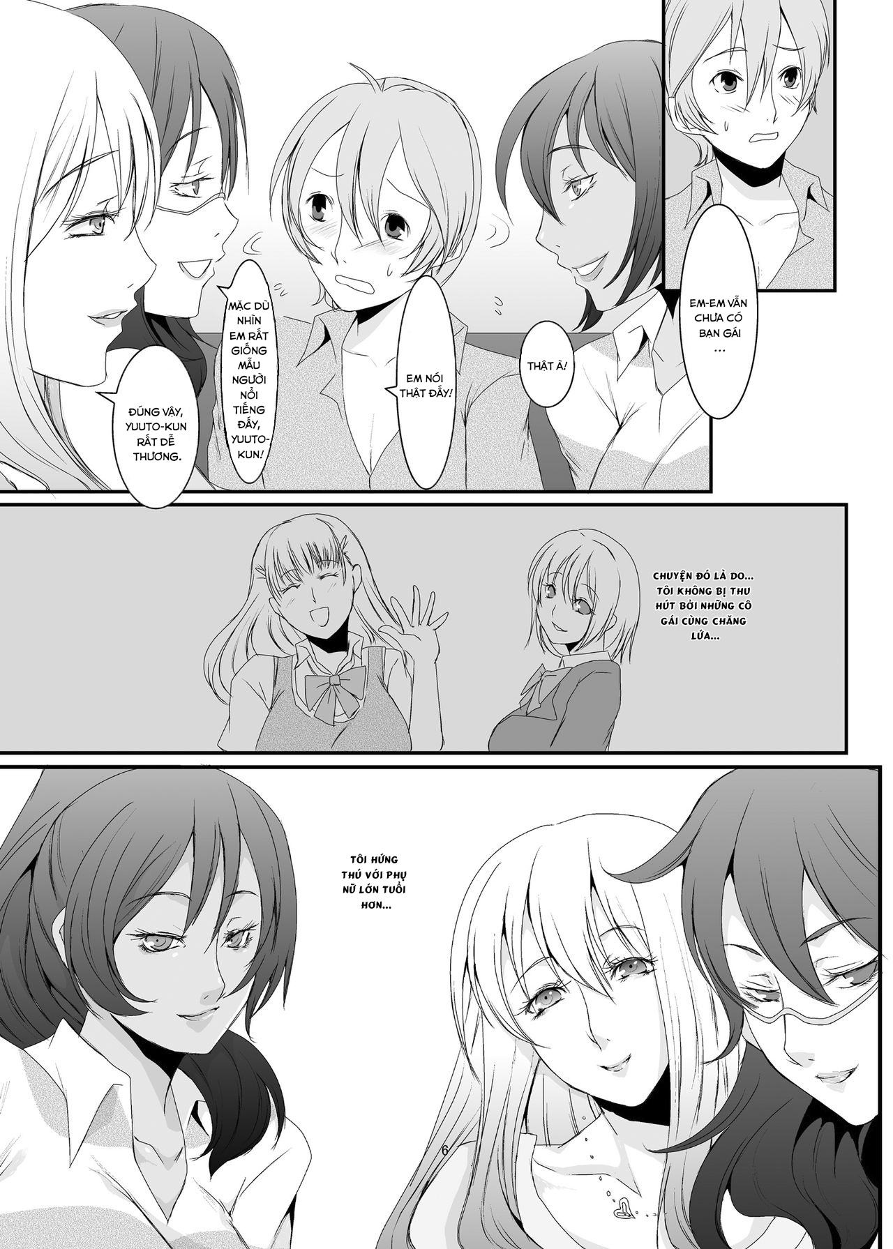 Đọc truyện hentai Oku-sama wa Moto Yariman Chap 1