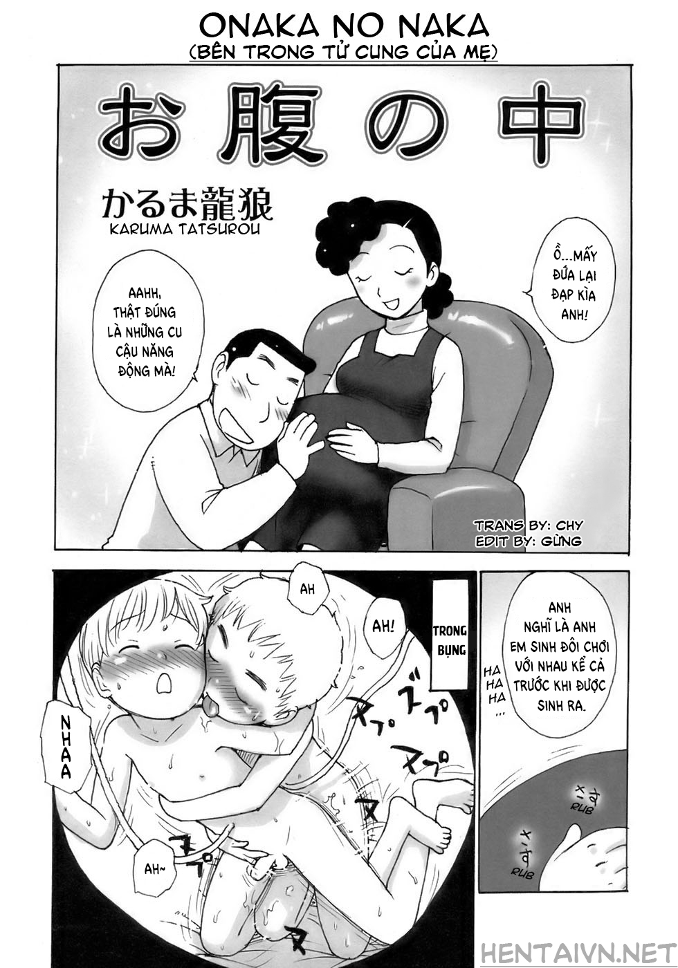 Đọc truyện hentai Bên trong tử cung của mẹ Oneshot