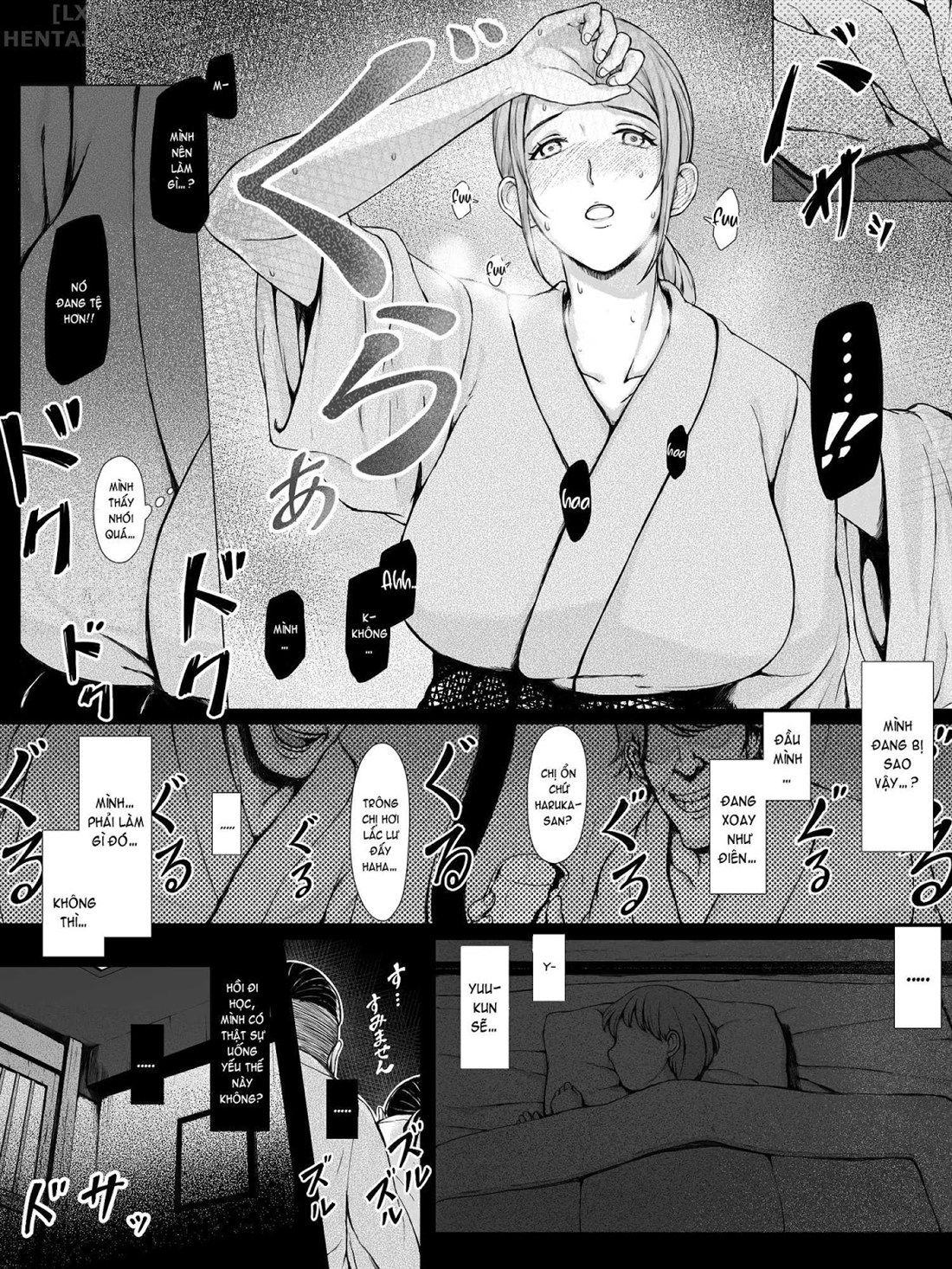 Đọc truyện hentai Hahagui Ottori Okaasan ga Toshishita Yarichin ni Nerawareru Toki Chap 1A