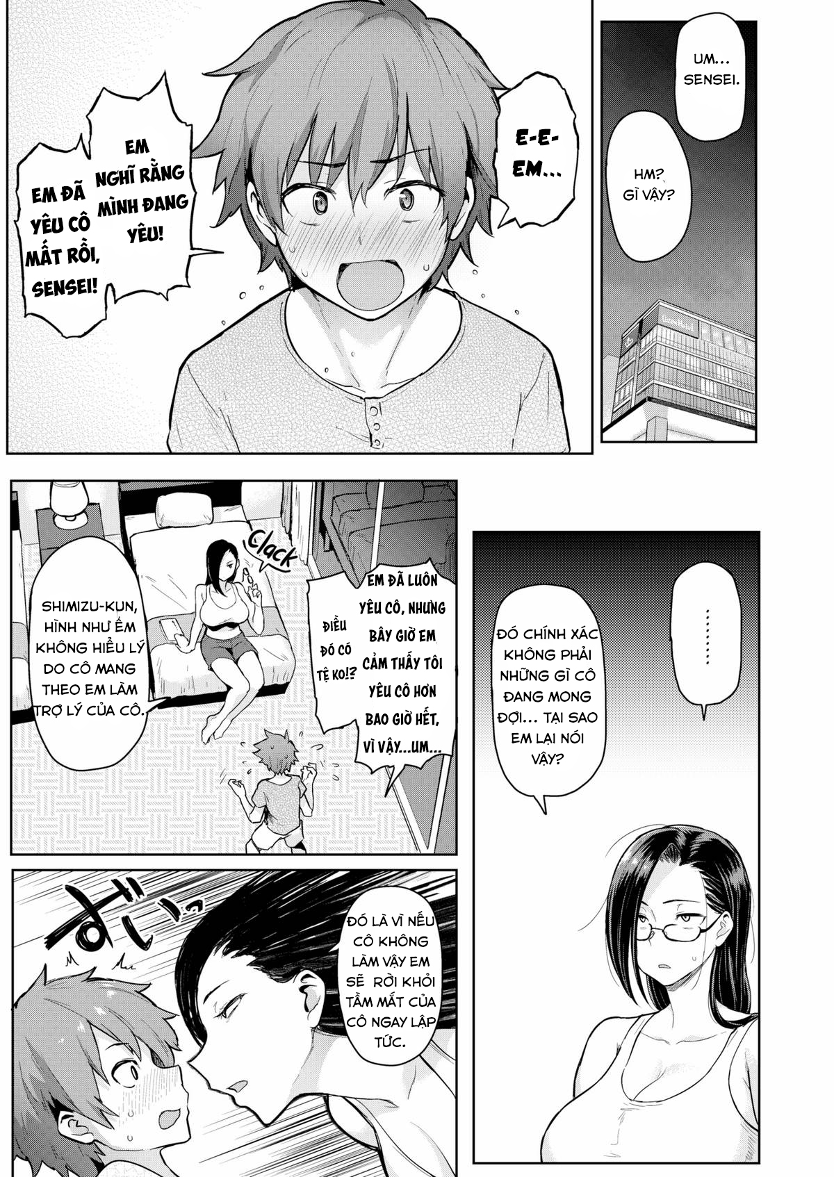 Đọc truyện hentai Sensei xinh đẹp của tôi Chap 4