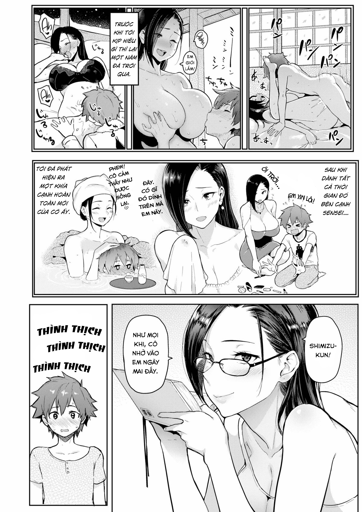 Đọc truyện hentai Sensei xinh đẹp của tôi Chap 4