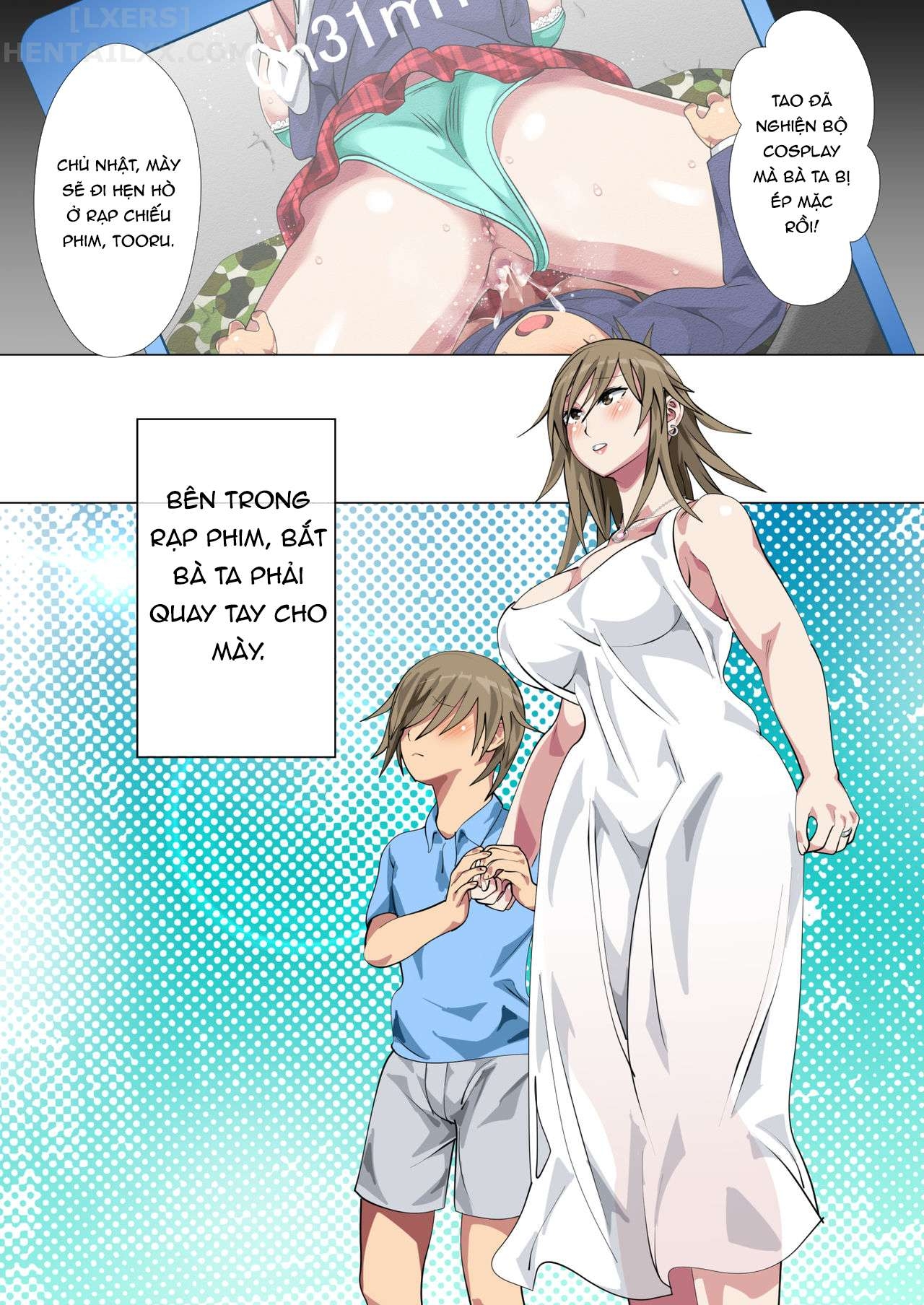 Đọc truyện hentai Ijimerarekko no Hahaoya ga Hamedori suru Batsu Game ni Makikomareta Kekka Chap 4