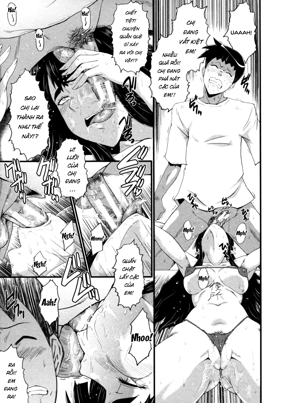 Đọc truyện hentai Haha Wa Buzama Ni Koshi O Furu ~Gogo No Seibo-Tachi~ Chap 2