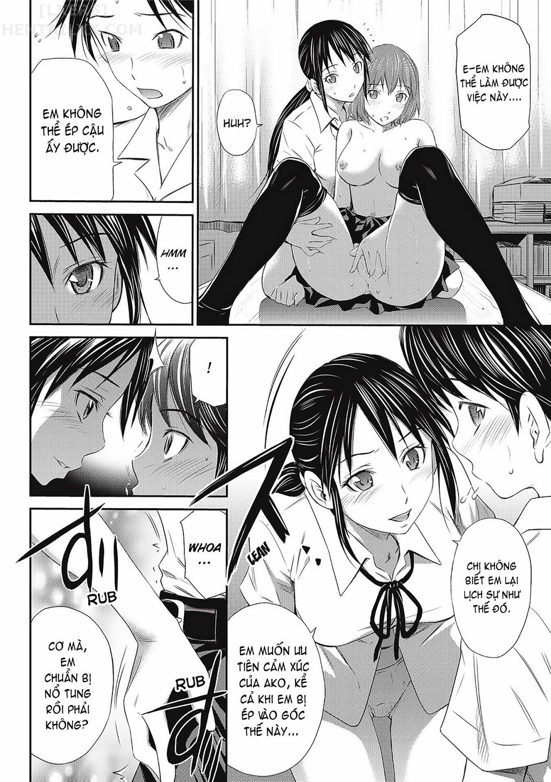 Đọc truyện hentai Peachy Triangle Chap 1