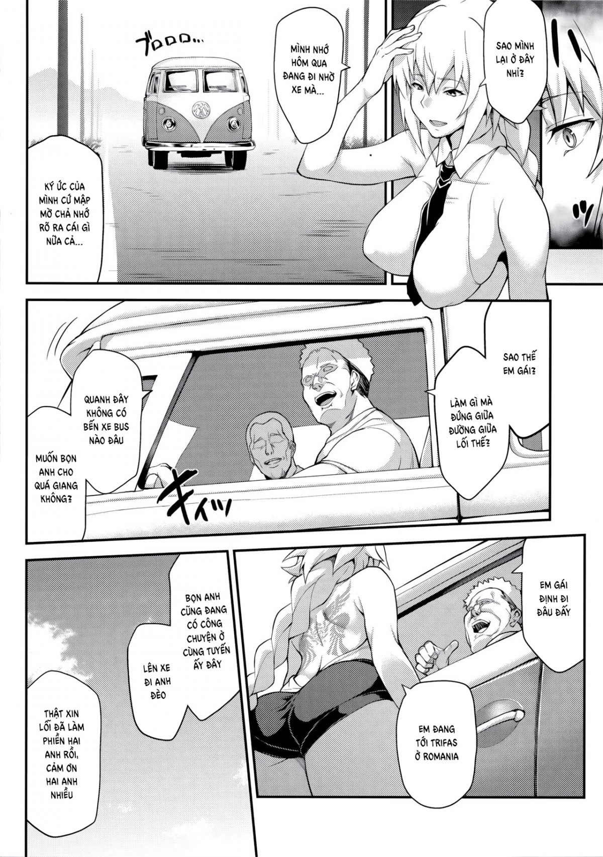 Đọc truyện hentai The Saint Who Got Forcibly Hypnotised Into Bitchhiking Oneshot