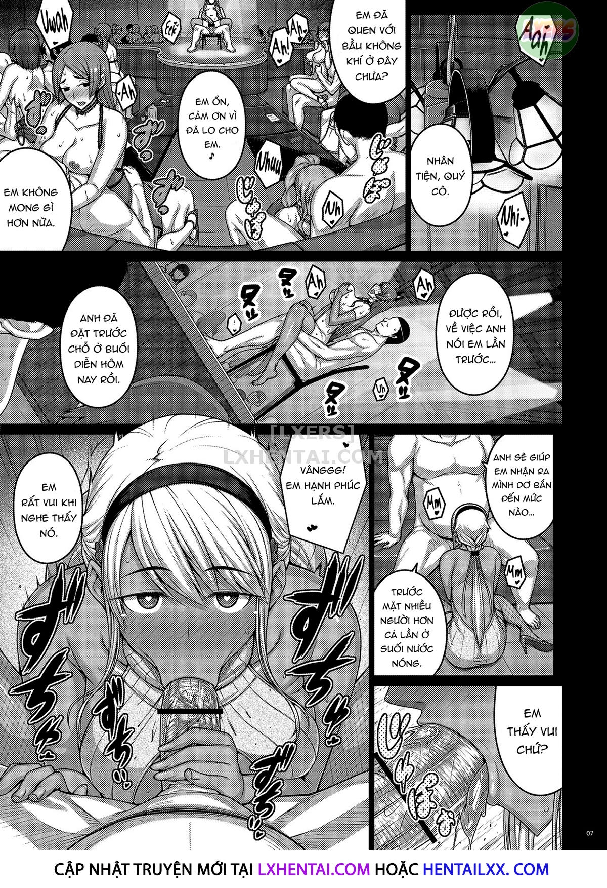 Đọc truyện hentai Tsumareta Ikoku no Hana Chap 4