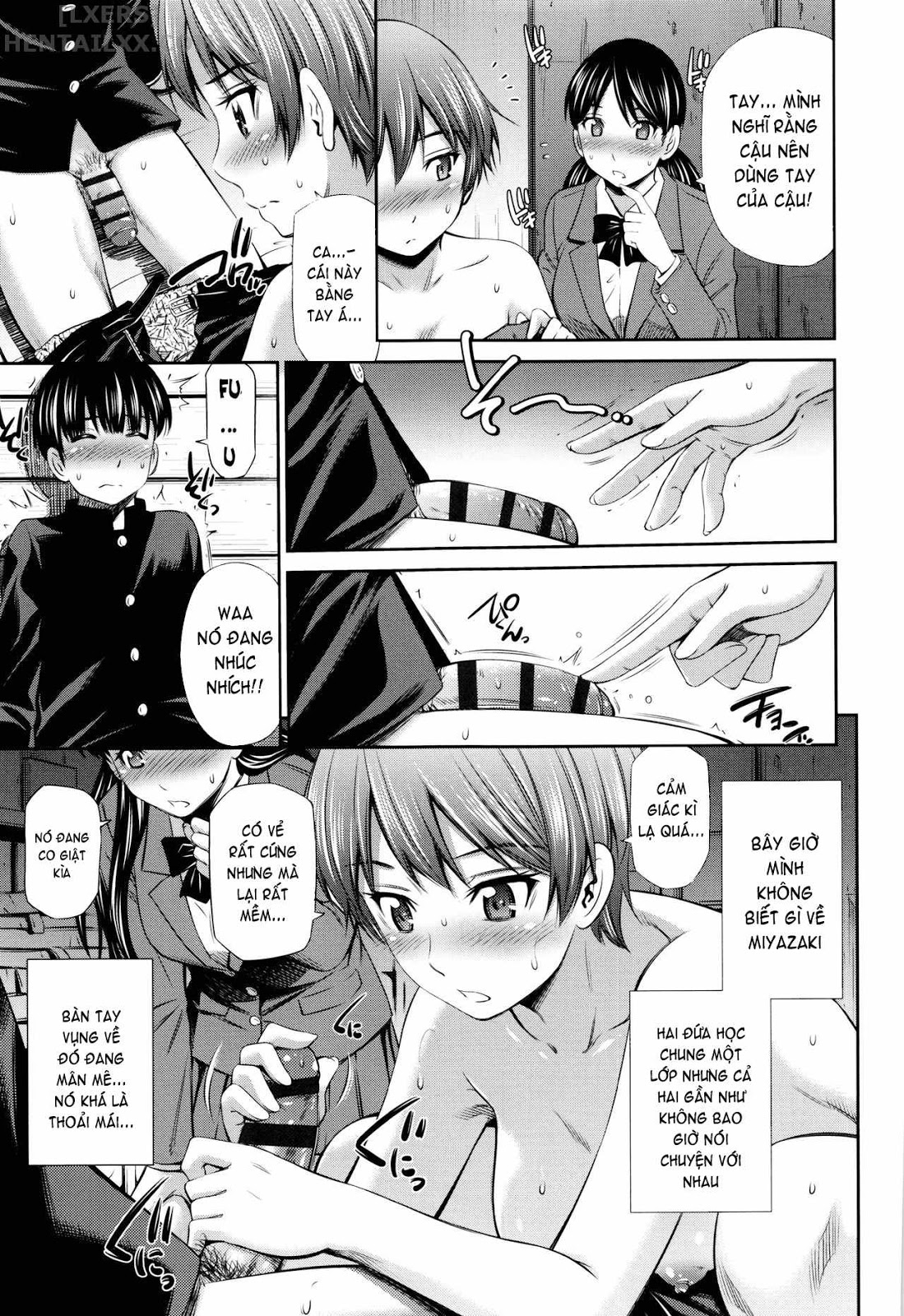 Đọc truyện hentai Hokenshitsu no Sagara Sensei Chap 3