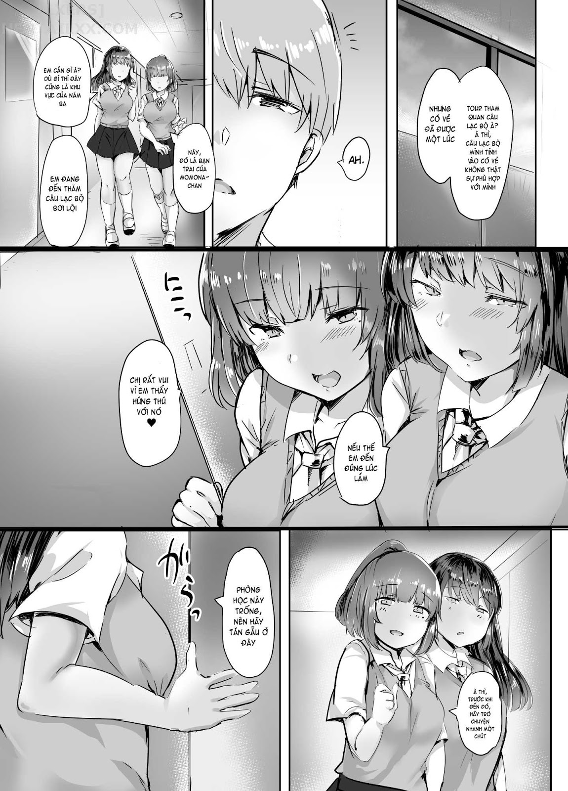 Đọc truyện hentai Kanojo No Bukatsu No Daibu Ijiwaru Na Senpai - Oneshot