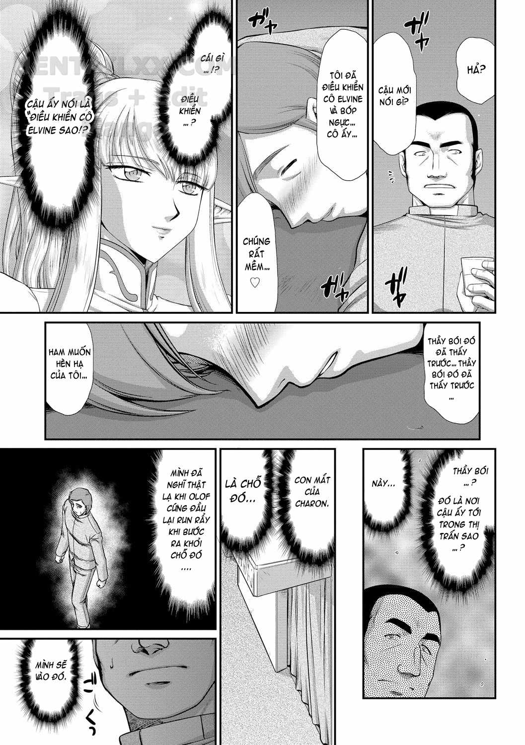 Đọc truyện hentai Inraku No Seijo Elvine Chap 2