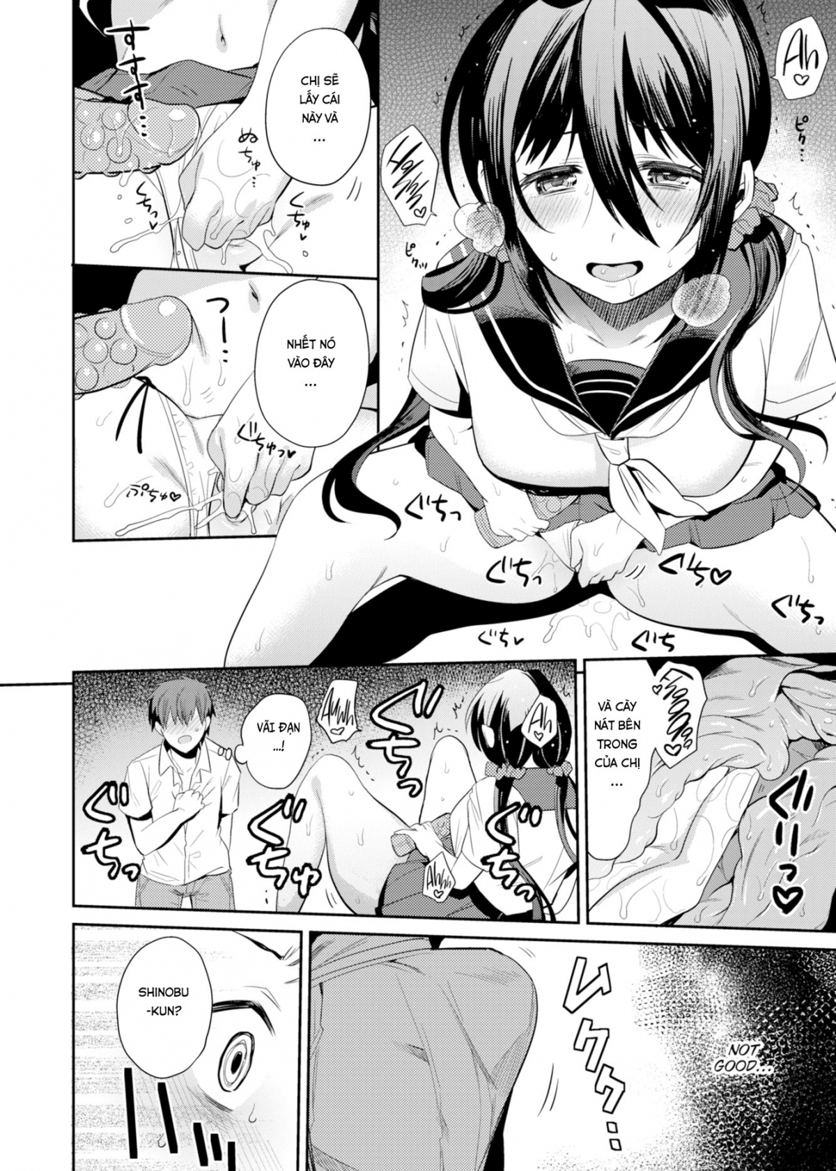 Đọc truyện hentai Tôi Có Bà Chị Thèm Cá Chà Bặc! Oneshot