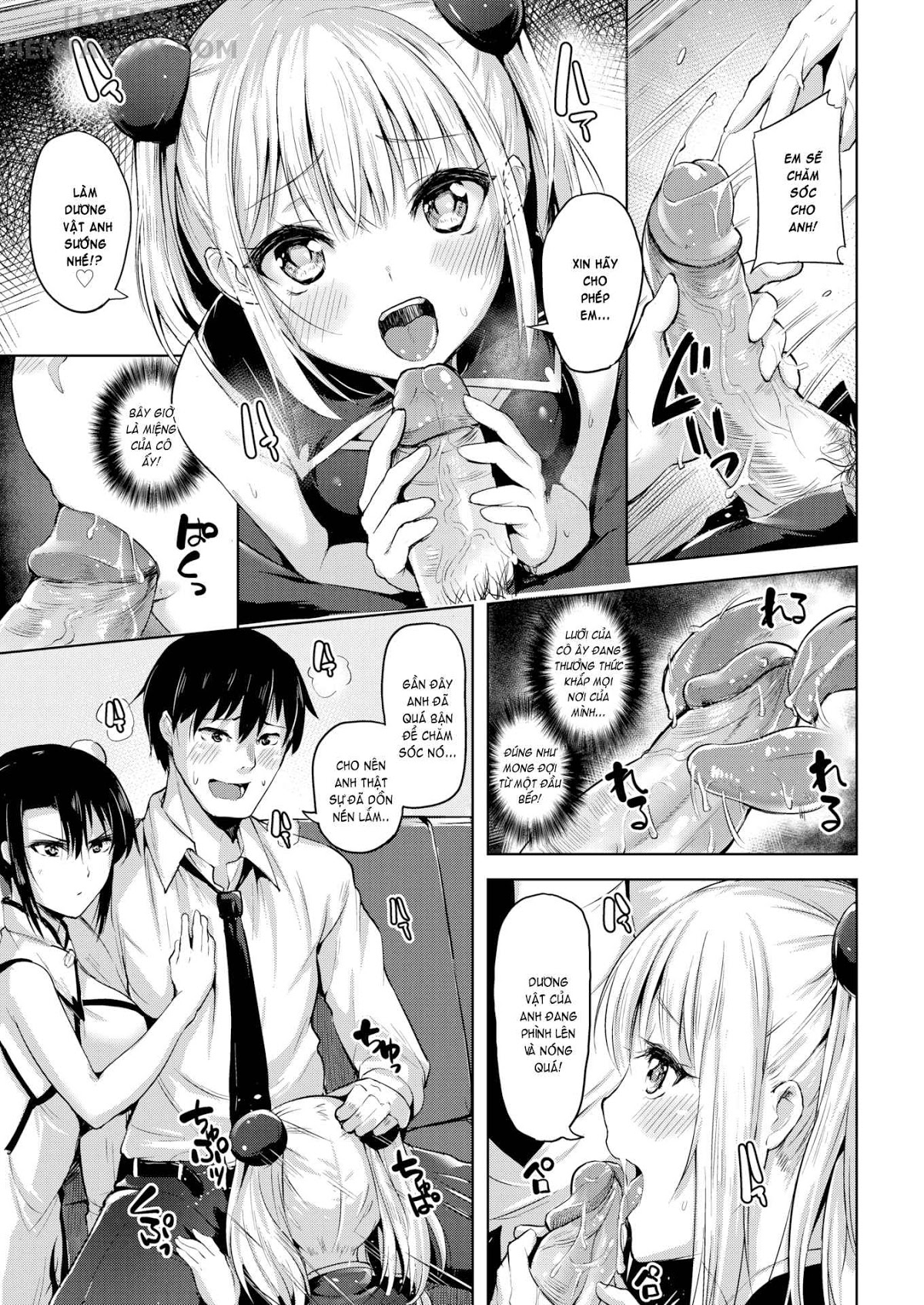Đọc truyện hentai Yawahada Ecchi Make Love With Tender Skin (Trọn bộ) Chap 3: Do the Well-Fed Sisters
