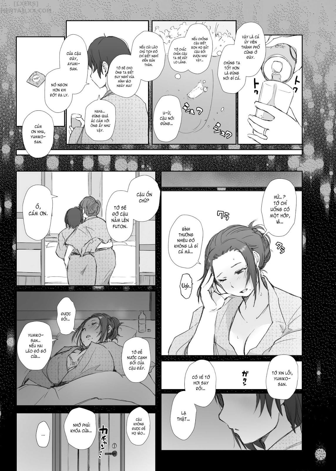 Đọc truyện hentai Netorareta Hitozuma to Netorareru Hitozuma Chap 1