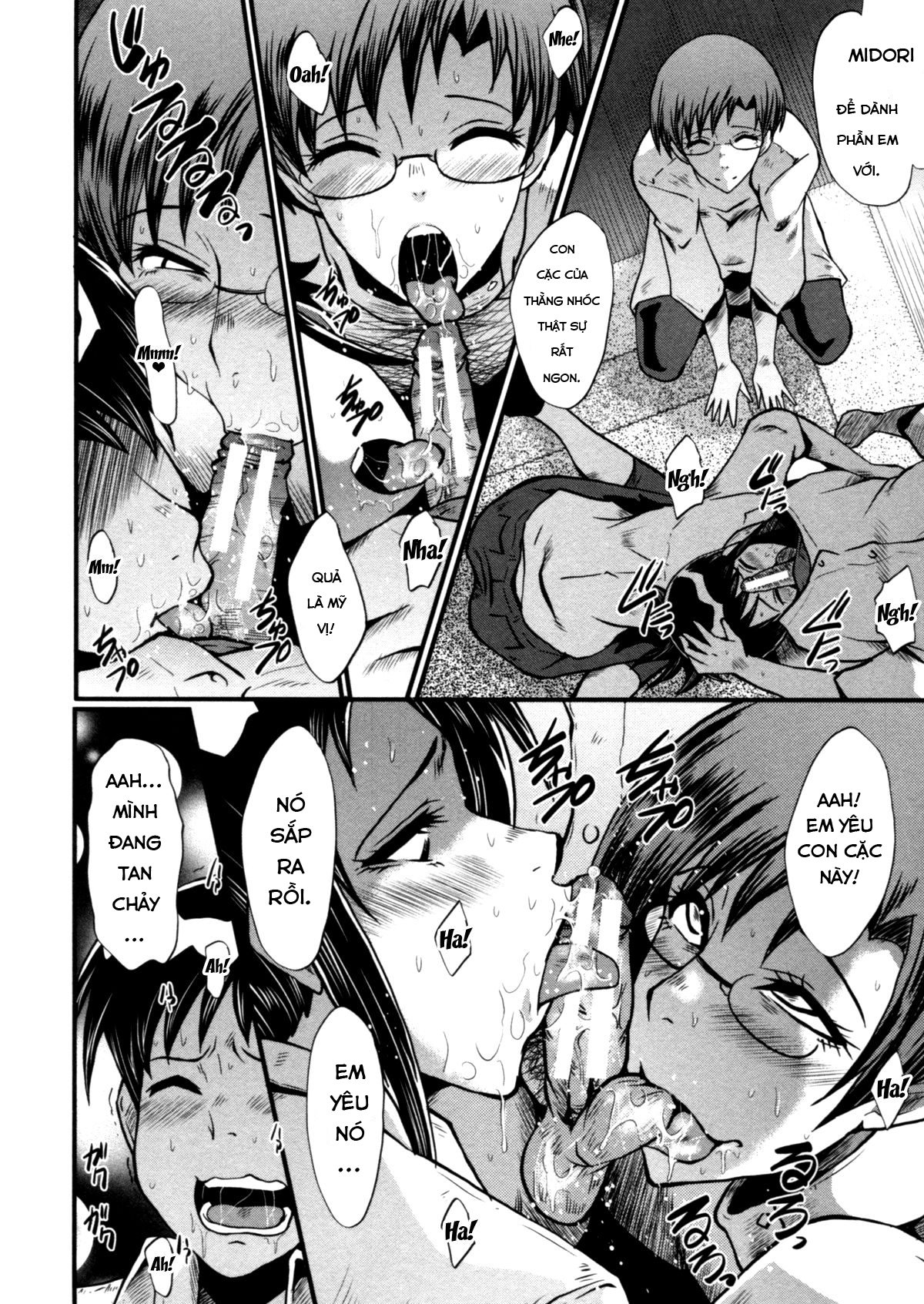 Đọc truyện hentai Haha Wa Buzama Ni Koshi O Furu ~Gogo No Seibo-Tachi~ Chap 5