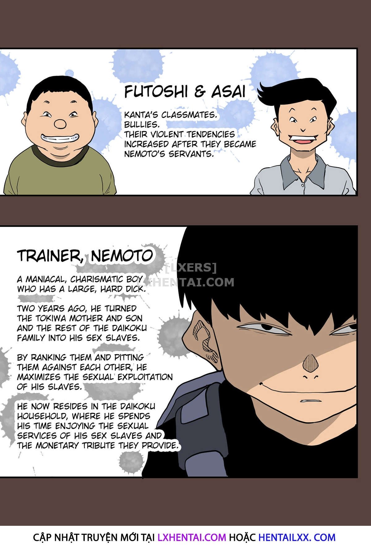Đọc truyện hentai Zenin Shikkaku Epilogue Ninengo No Saikai Seidorei Oyako No Boshi Koubi Giới thiệu