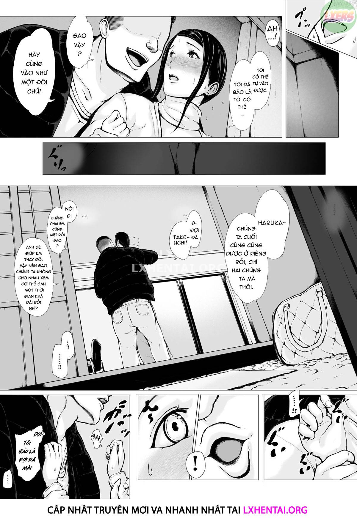 Đọc truyện hentai Hahagui Ottori Okaasan ga Toshishita Yarichin ni Nerawareru Toki Chap 2A