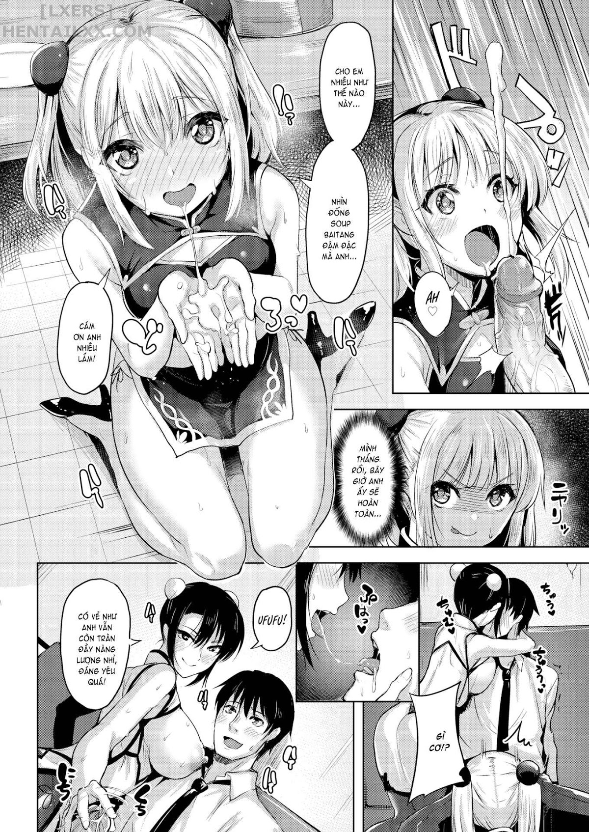 Đọc truyện hentai Yawahada Ecchi Make Love With Tender Skin (Trọn bộ) Chap 3: Do the Well-Fed Sisters