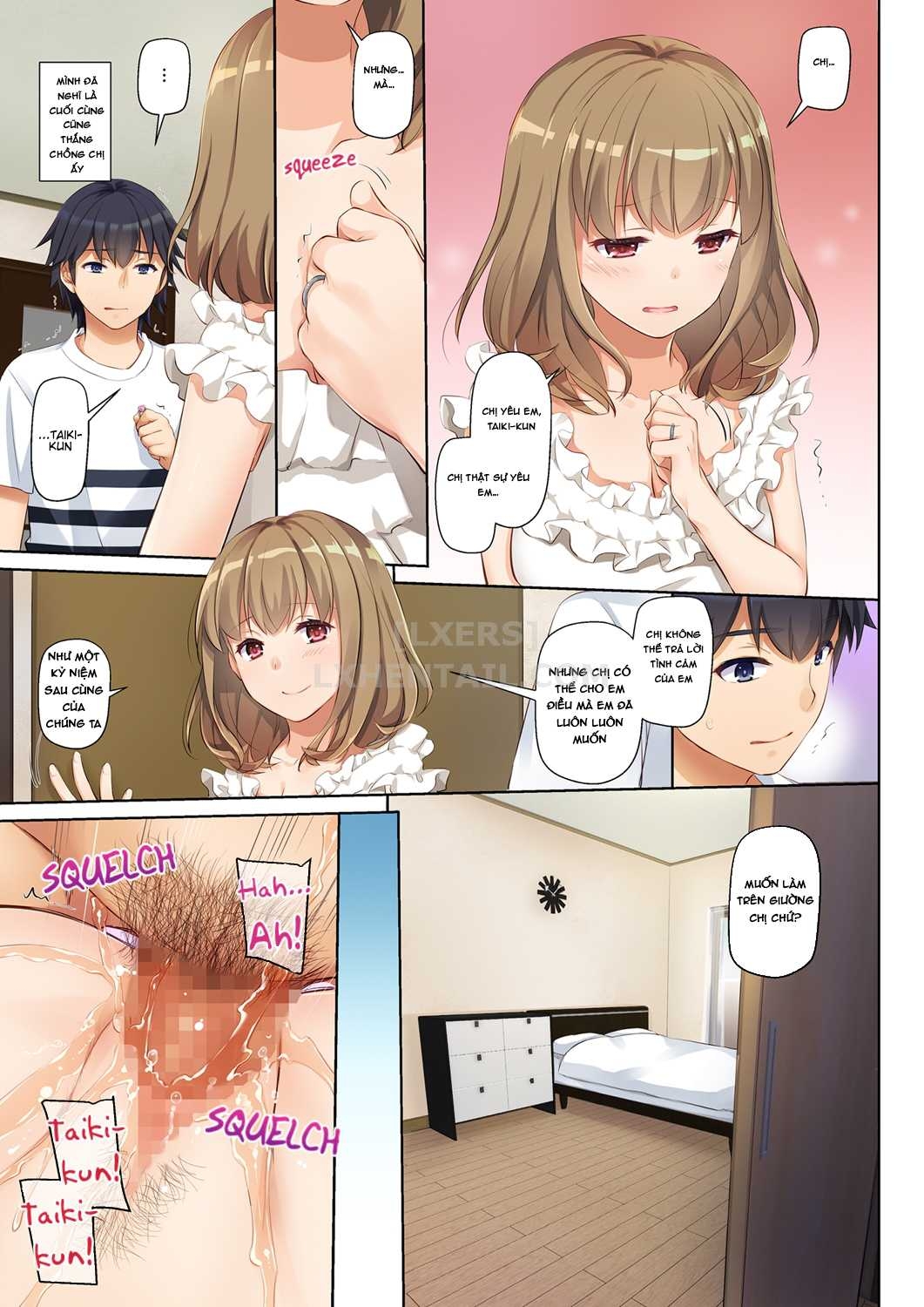 Đọc truyện hentai Hitozuma Osananajimi to Hitonatsu no Dekigoto Chap 1