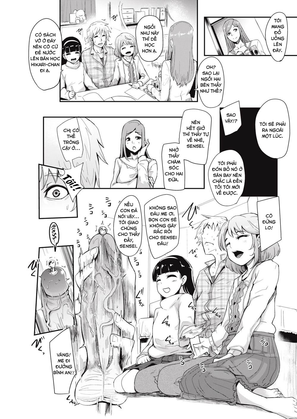 Đọc truyện hentai Double Lesson Oneshot