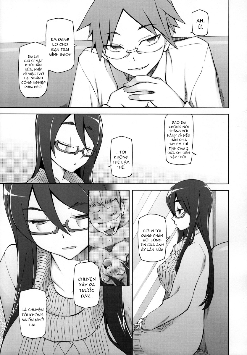 Đọc truyện hentai Kanojo Wa Chou Yuumei Geinoujin... Soshite Boku Ni Naisho De AV Joyuu Satomi-Satona Gojitsudan Chap 1.1