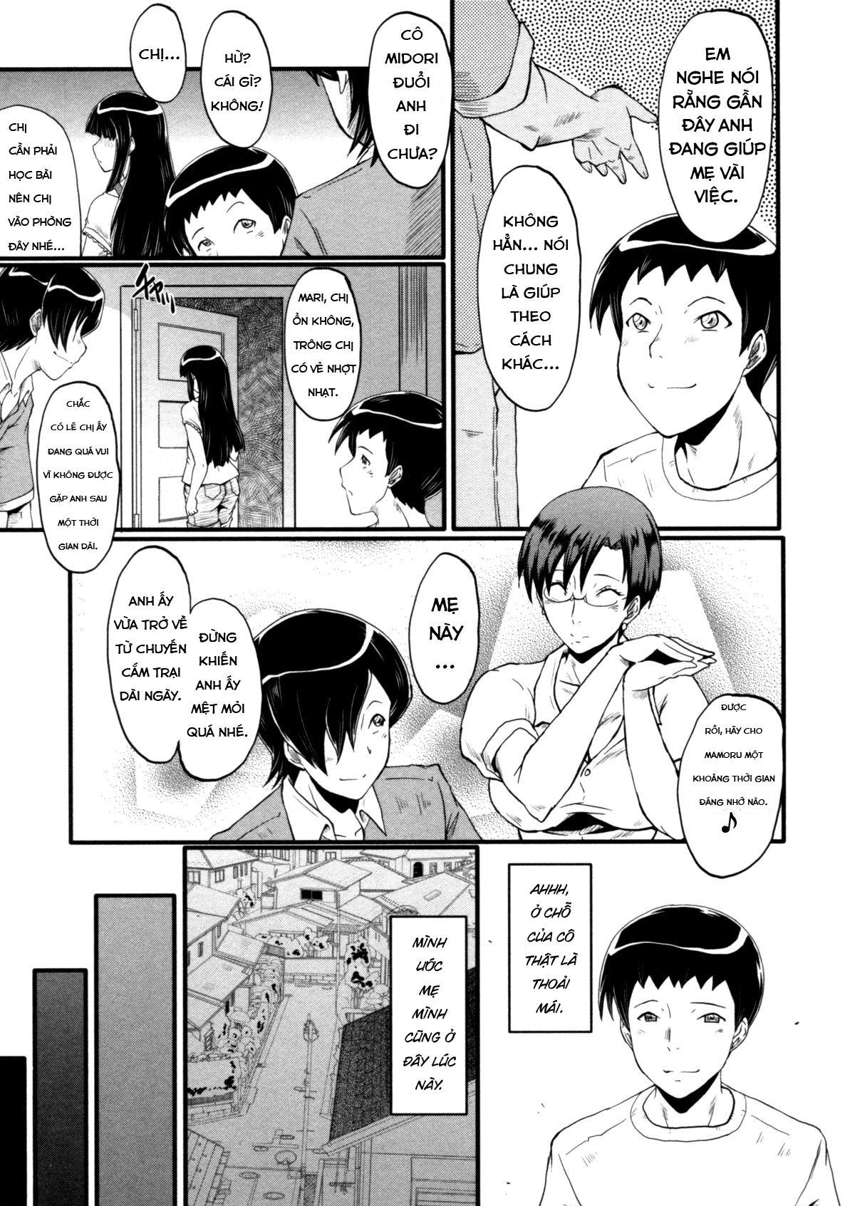 Đọc truyện hentai Haha Wa Buzama Ni Koshi O Furu ~Gogo No Seibo-Tachi~ Chap 1