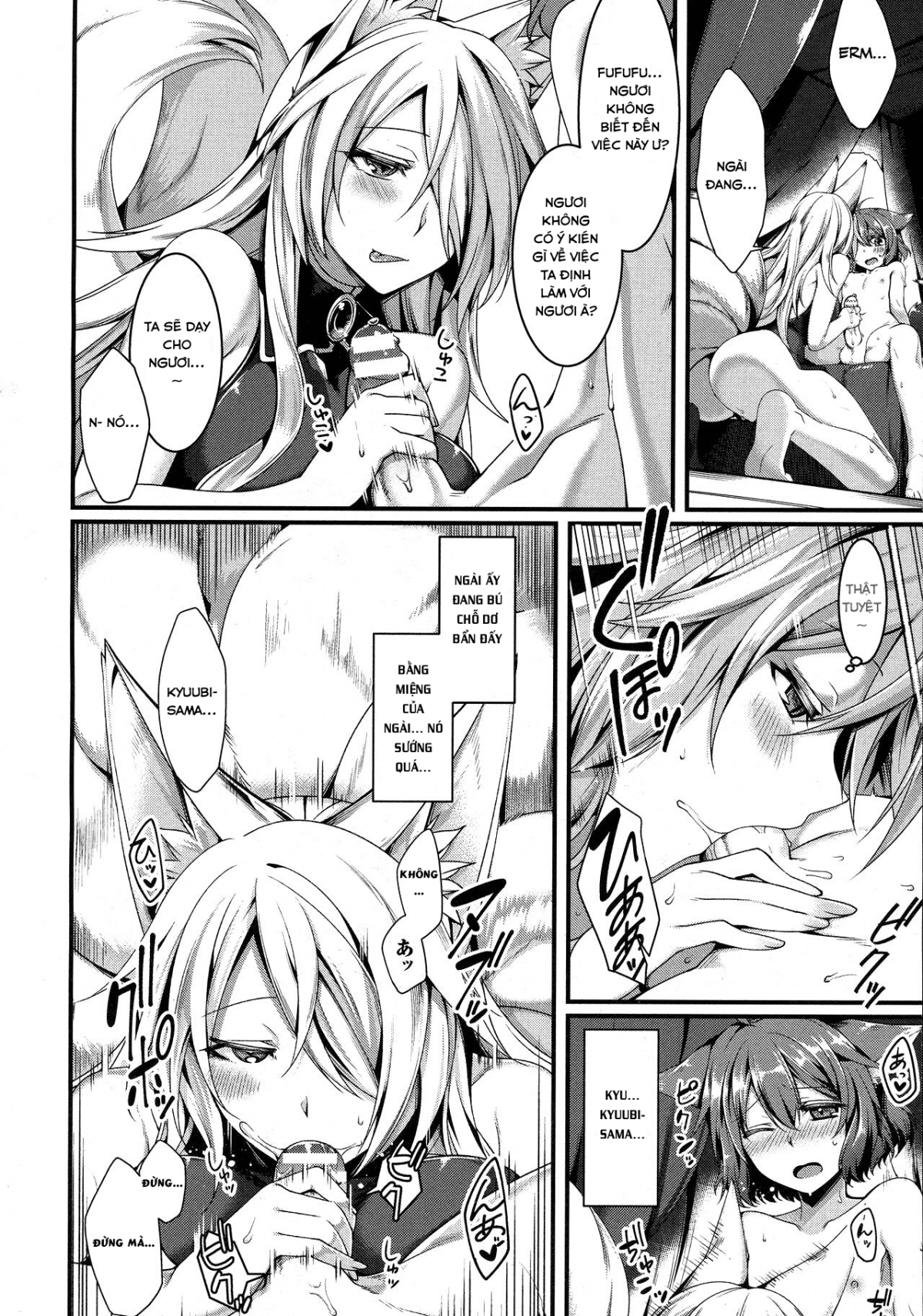 Đọc truyện hentai Kyubi-sama to Boku - Oneshot