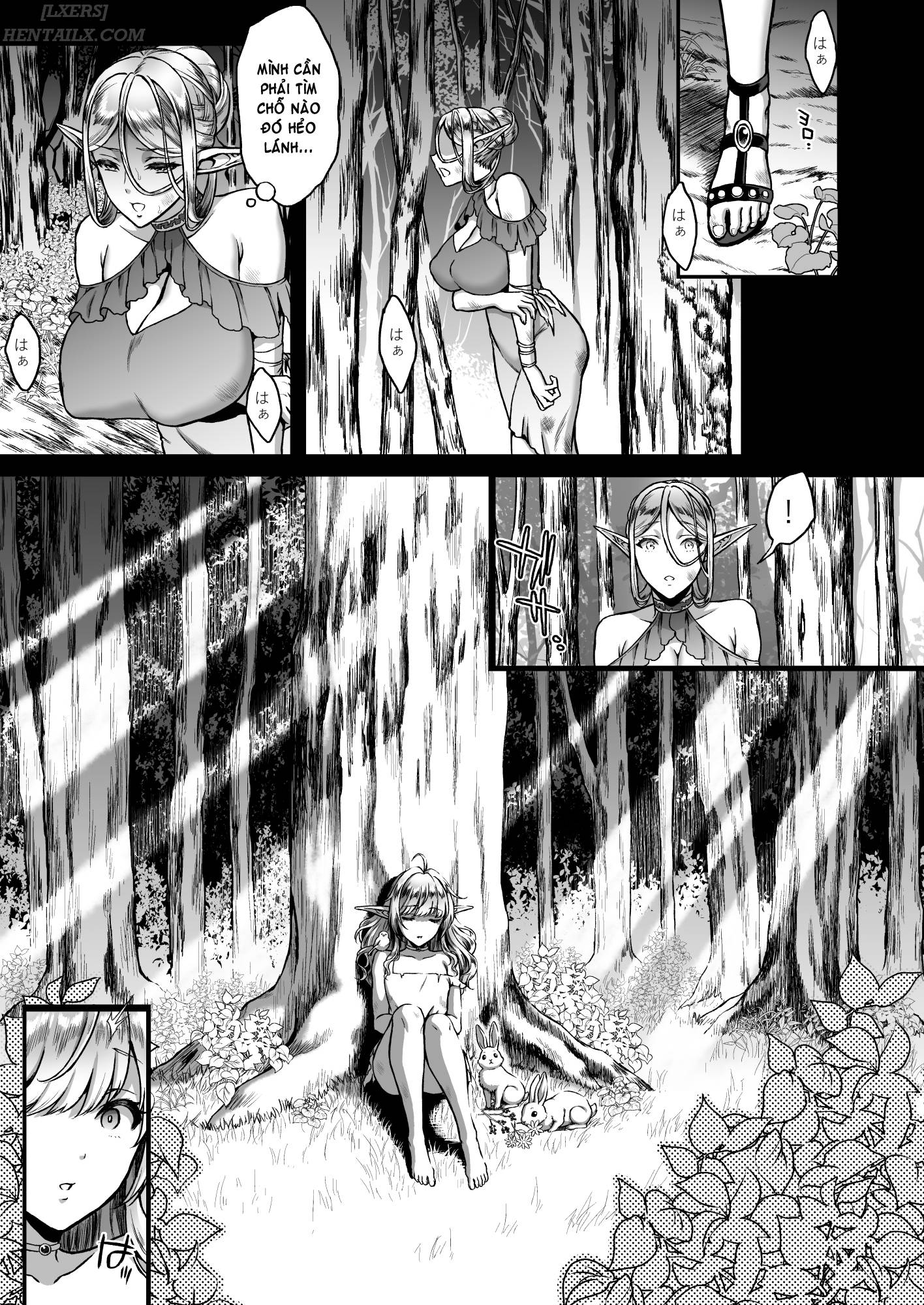 Đọc truyện hentai Tasogare No Shou Elf Chap 3