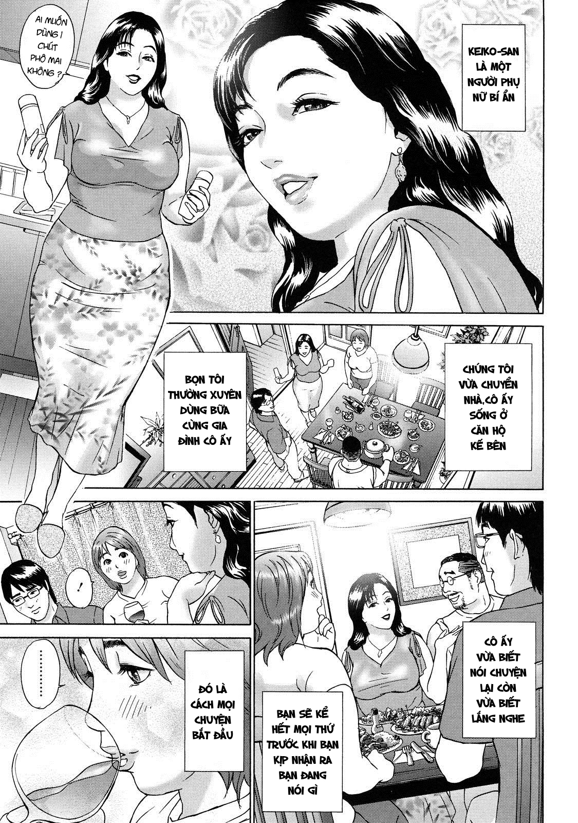 Đọc truyện hentai Chung cư của những bà vợ Chap 1