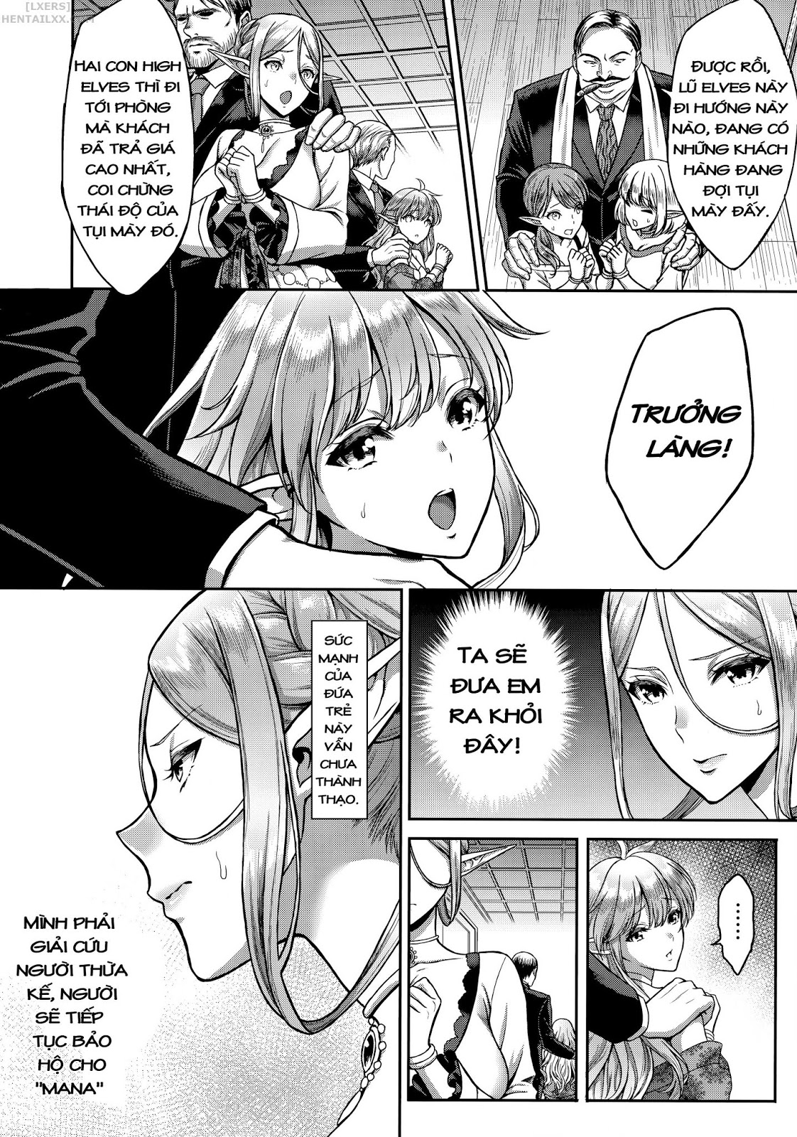 Đọc truyện hentai Tasogare No Shou Elf Chap 1
