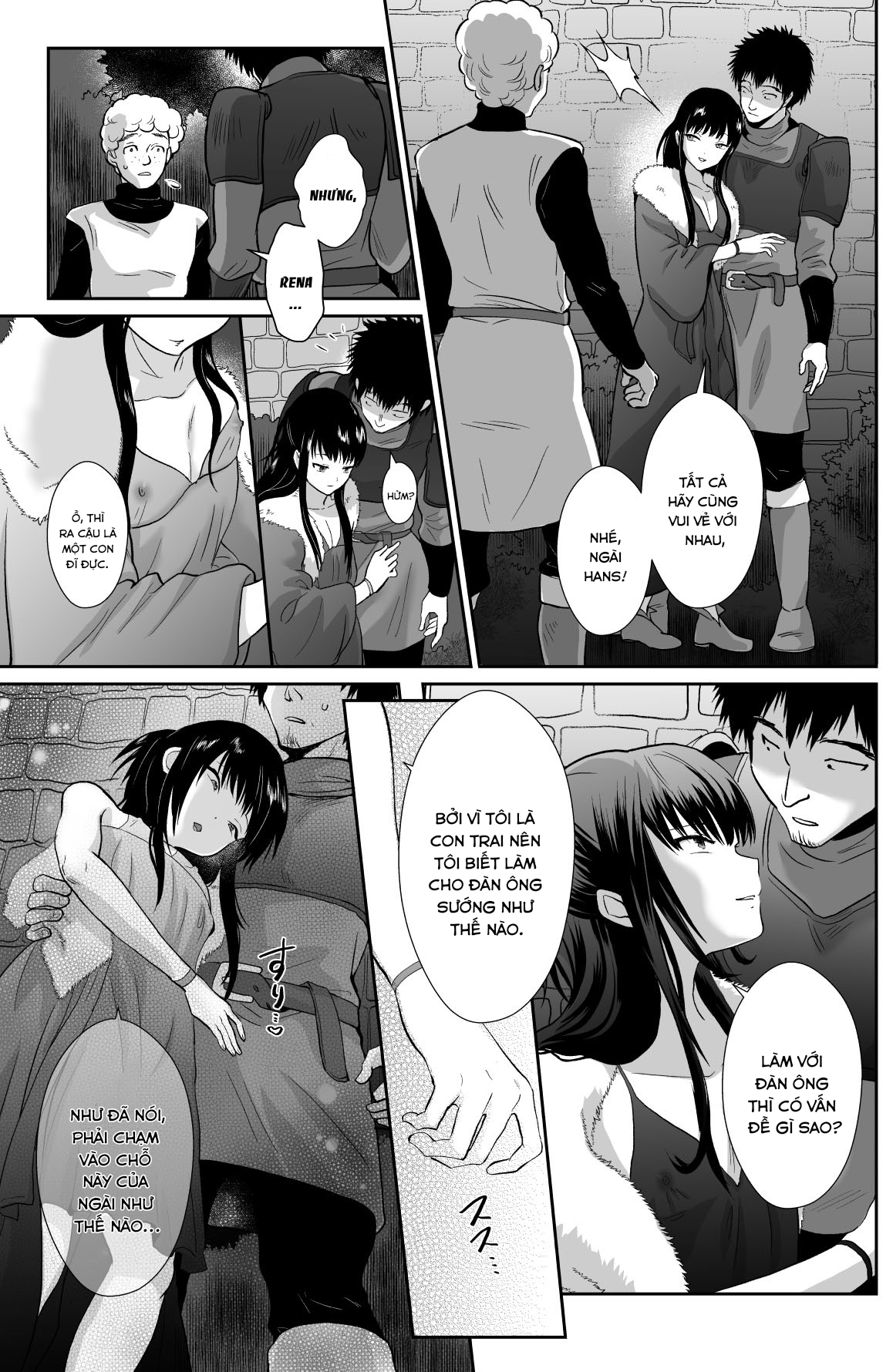 Đọc truyện hentai Kawaisou na Ouji-sama wa Warui Mahou de Oshiro no Mesu Benki ni Sarete Shimaimashita Chap 2