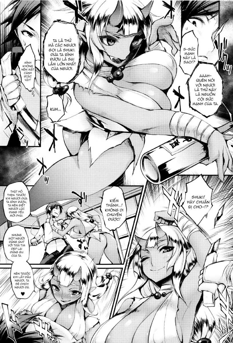 Đọc truyện hentai Sakusaku Meat Pie Chap 5 Làm Tình với Oni