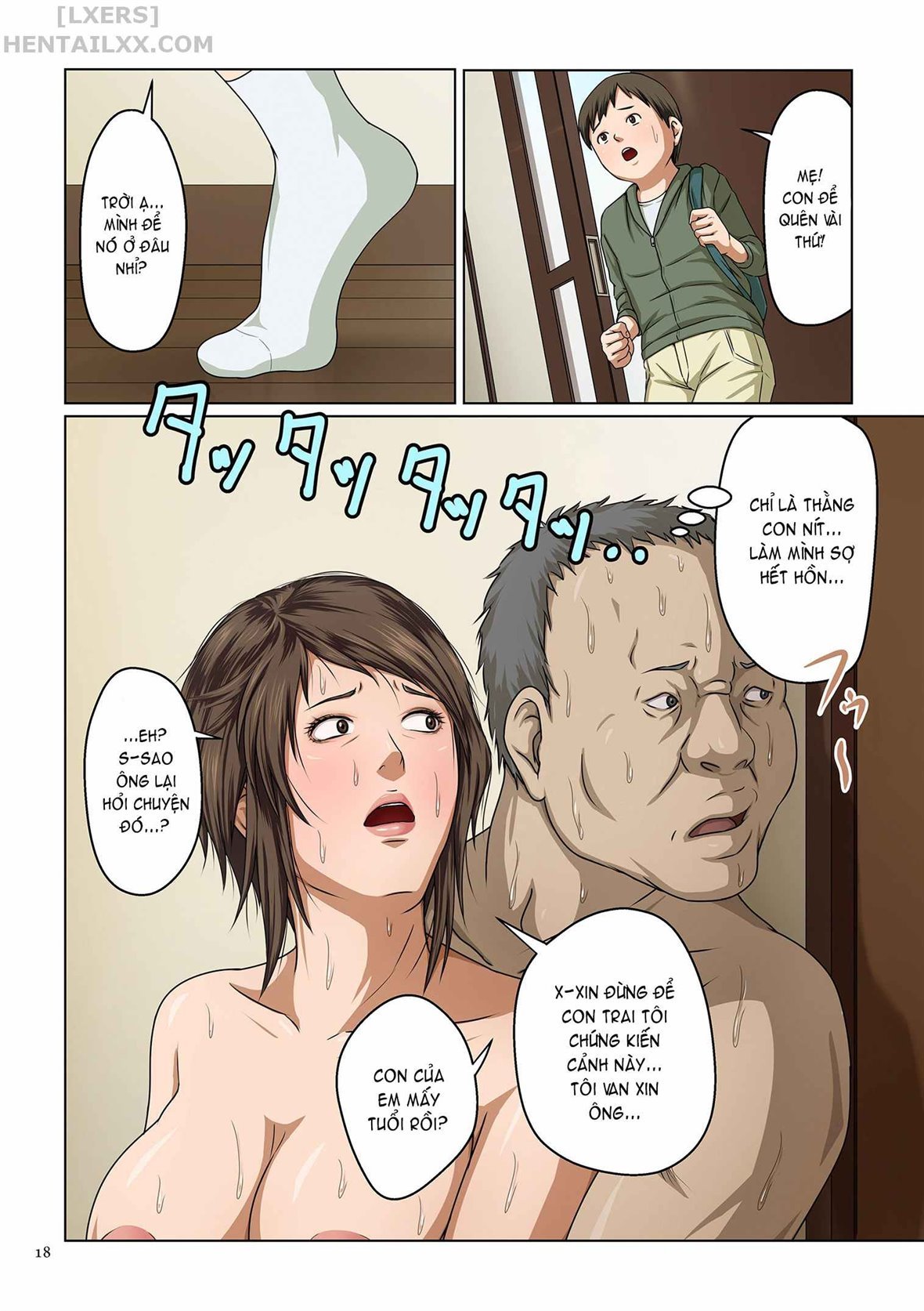 Đọc truyện hentai Karamitsuku Shisen Chap 1