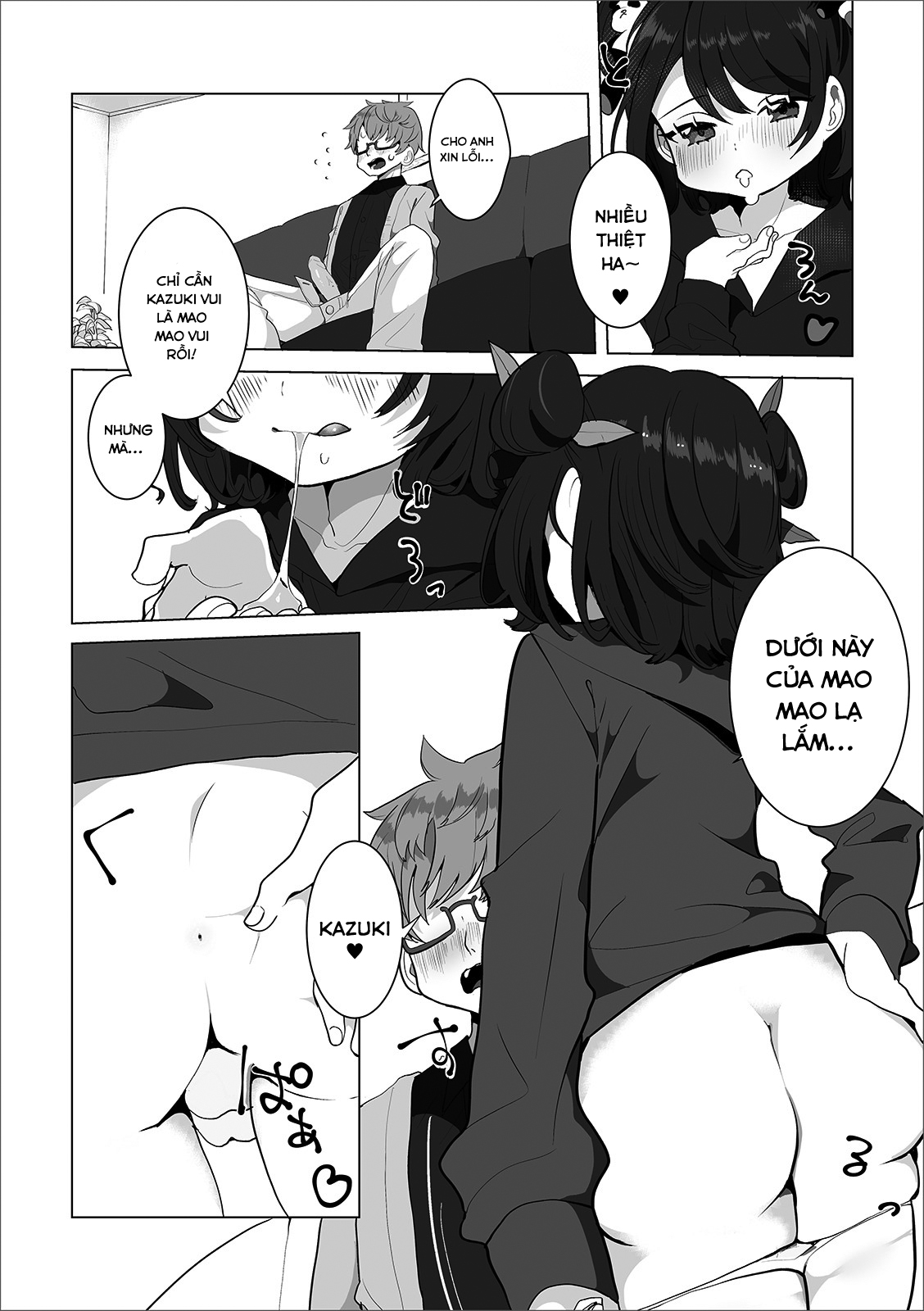 Đọc truyện hentai Ni Hao Maomao Oneshot