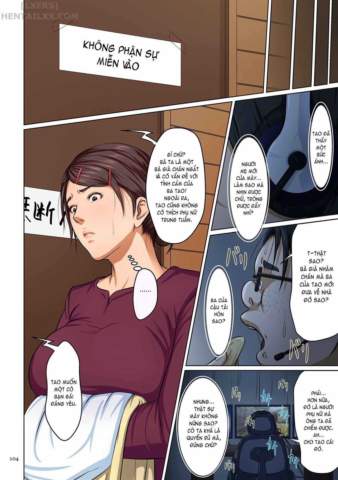 Đọc truyện hentai Karamitsuku Shisen Chap 6