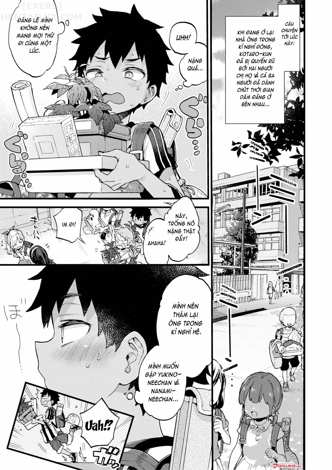 Đọc truyện hentai Fuyuyasumi Wa Itoko No Onee-Chan Ni Asonde Moraimashita. Chap 2