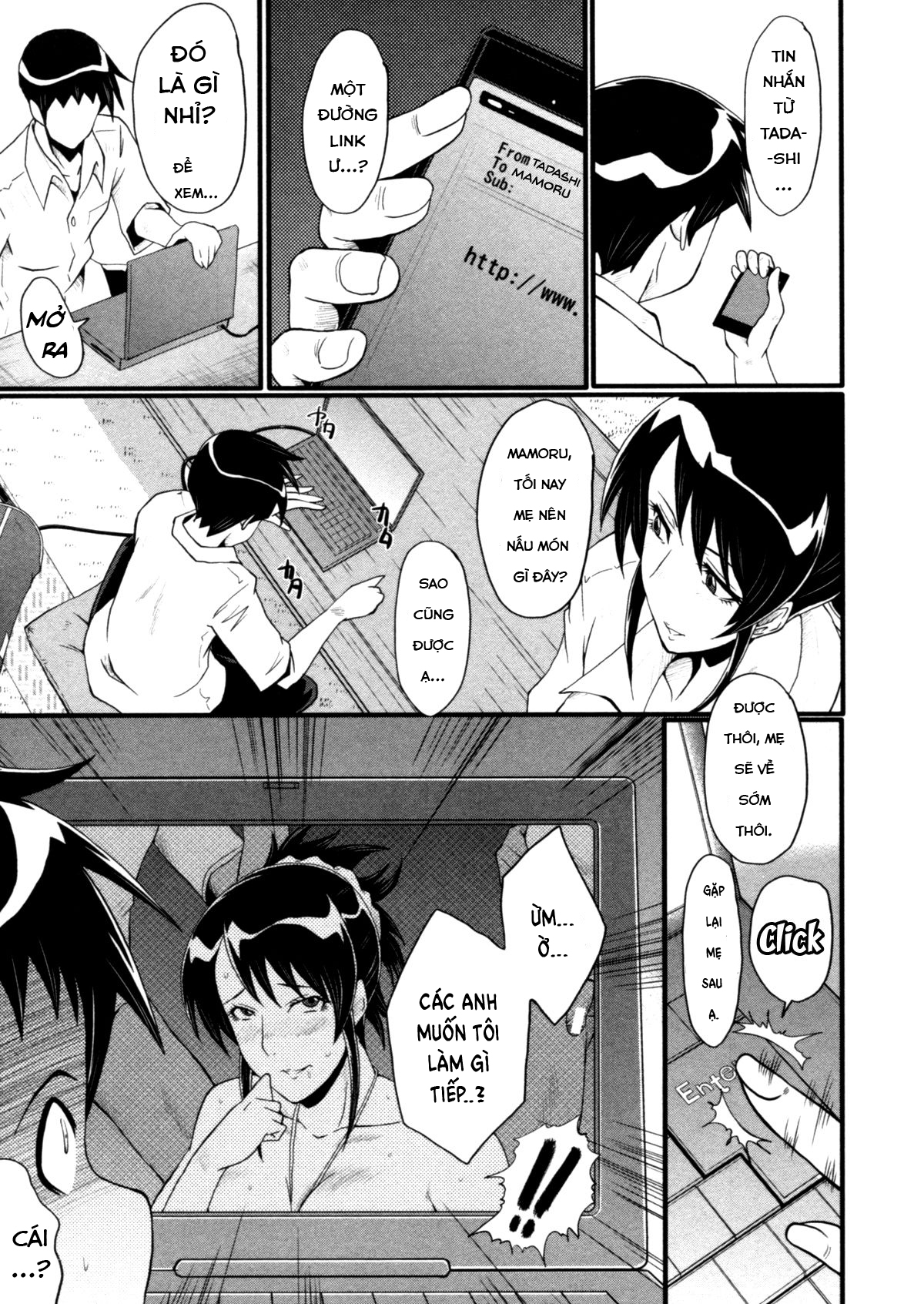 Đọc truyện hentai Haha Wa Buzama Ni Koshi O Furu ~Gogo No Seibo-Tachi~ Chap 3