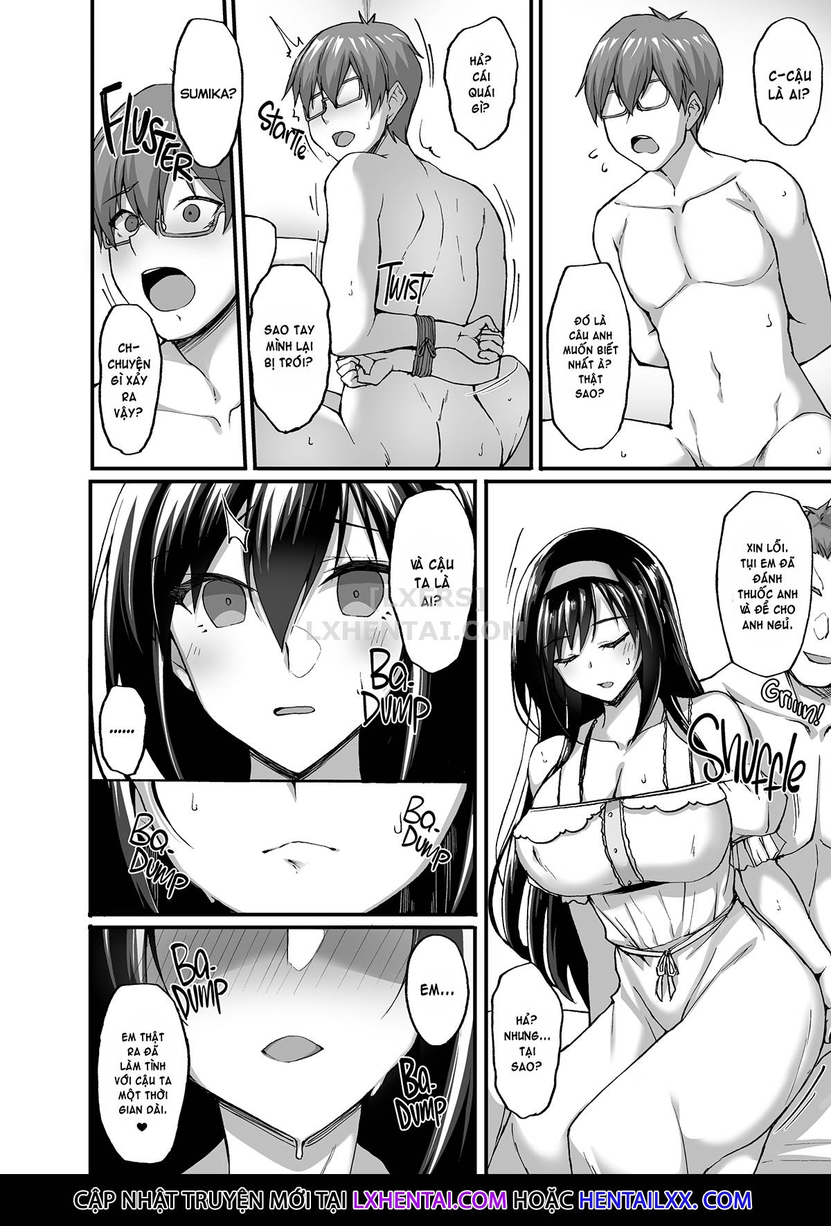 Đọc truyện hentai Netorare Kouhai Kanojo Chap 3 A Body and Mind Craving Pleasure