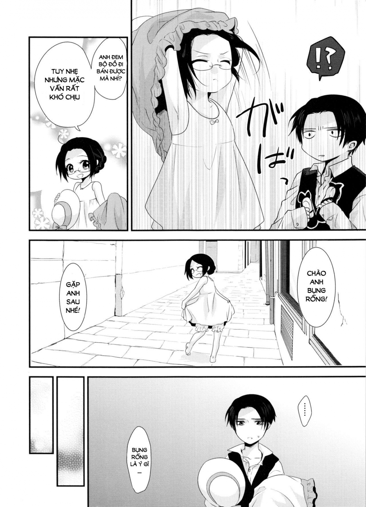 Đọc truyện hentai Kiss me once again (Shingeki no Kyojin) Chap 1