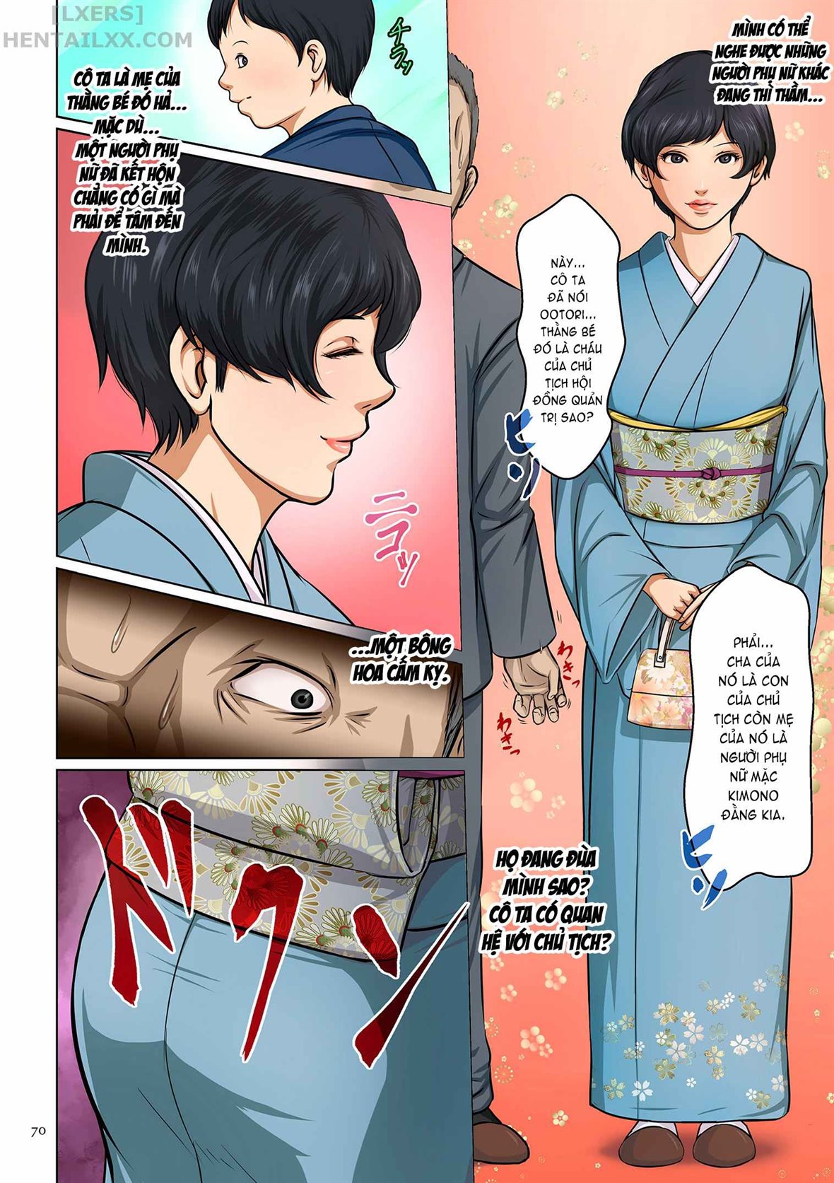 Đọc truyện hentai Karamitsuku Shisen Chap 4