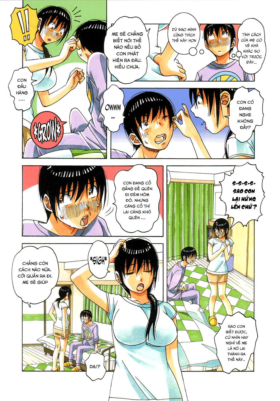 Đọc truyện hentai Mother and Child Game - Chap 2